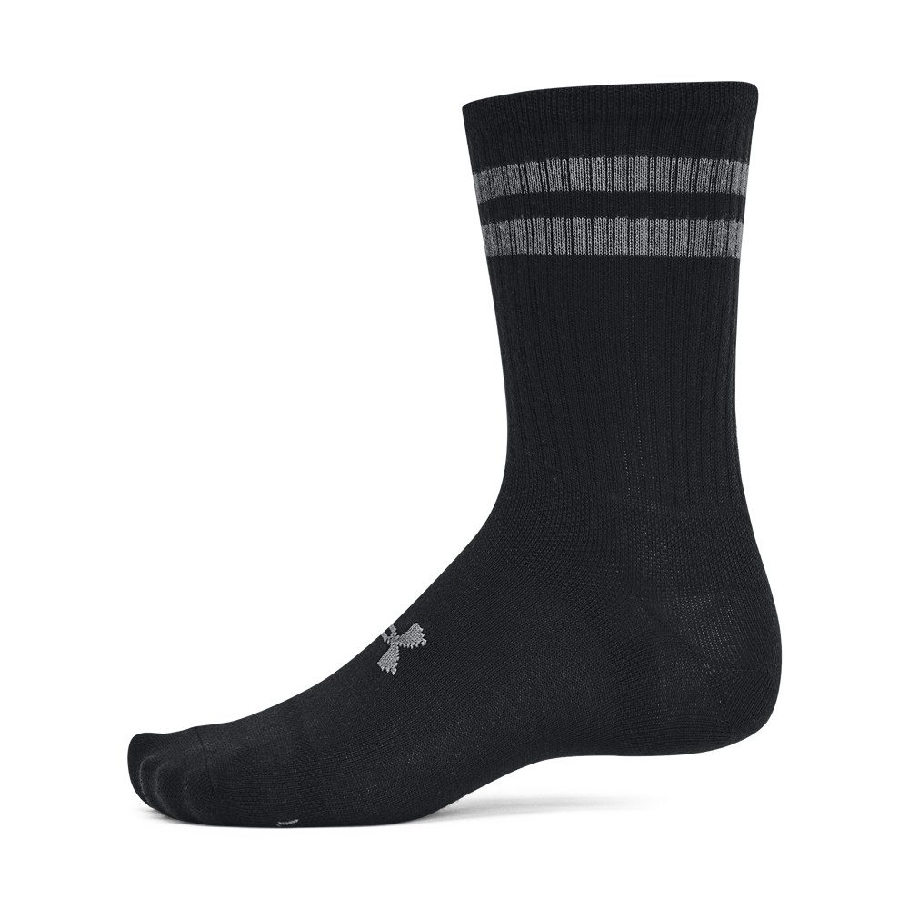 Under Armour® Tennissocken UA Essential 6pk Crew (Packung, 6-Paar) für vielseitige Einsätze, sportlicher Stil, Sechserpack