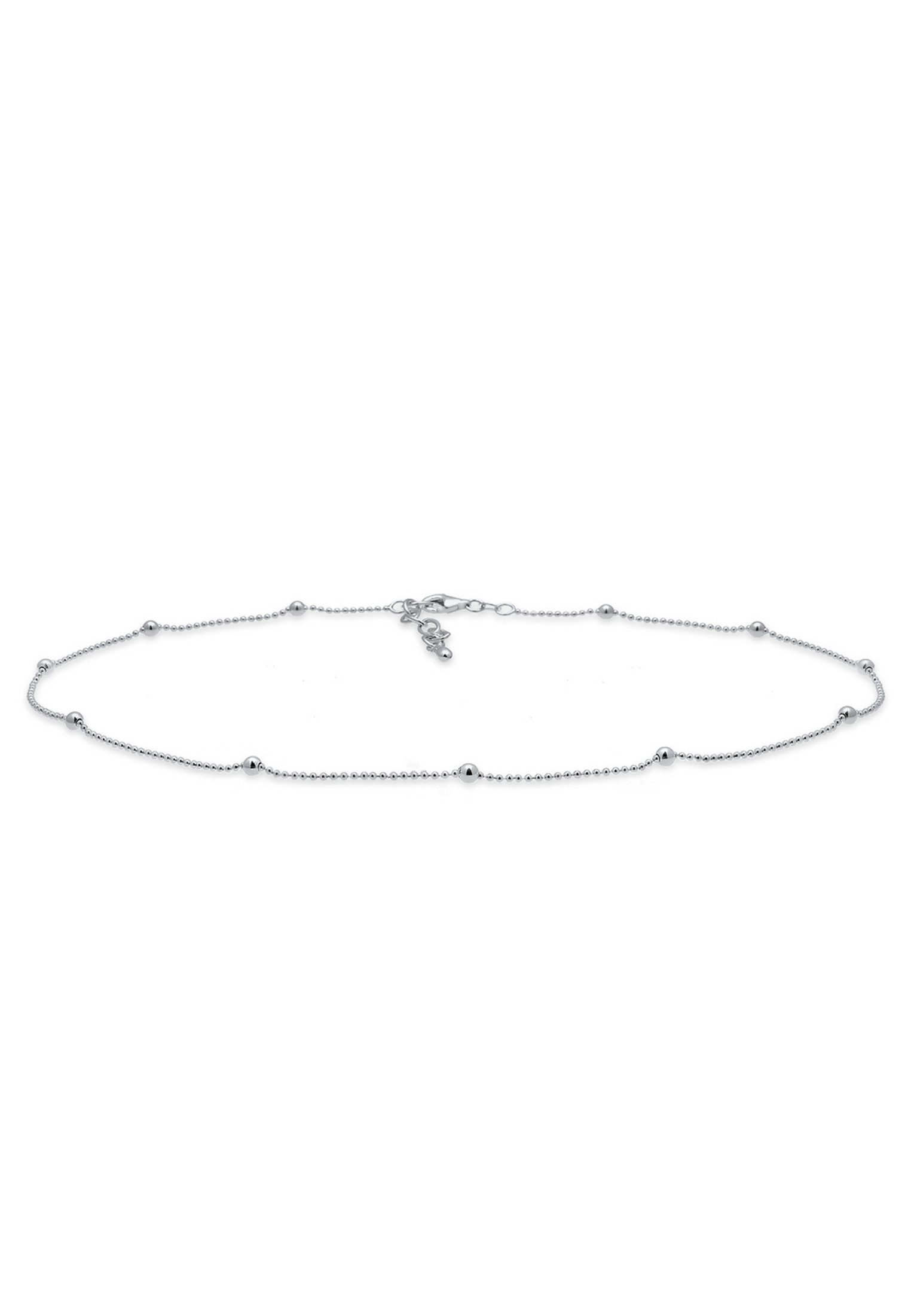 Kette ohne Anhänger Choker Kugelkette ohne Anhänger 925 Silber