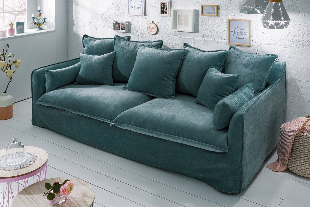 riess-ambiente 3-Sitzer HEAVEN 210cm petrol · günstig online kaufen