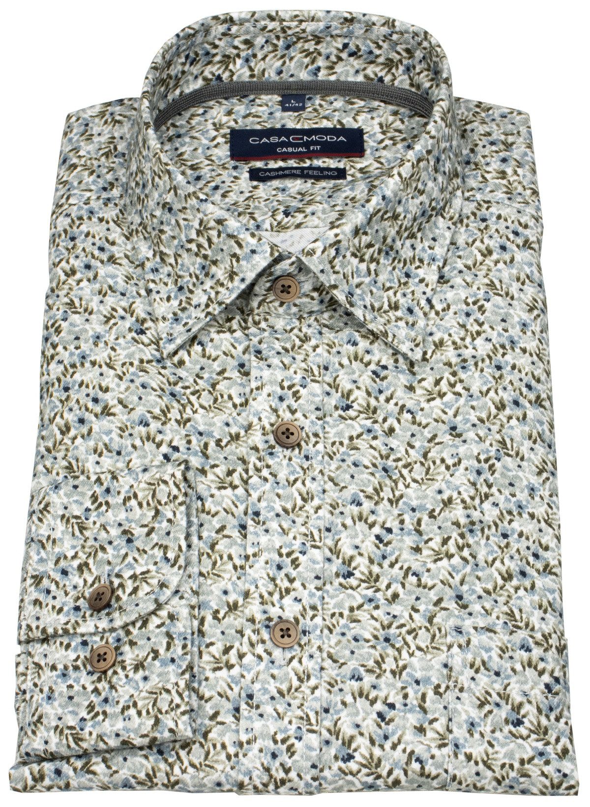 CASAMODA Langarmhemd Casamoda Comfort Fit Kentkragen günstig online kaufen