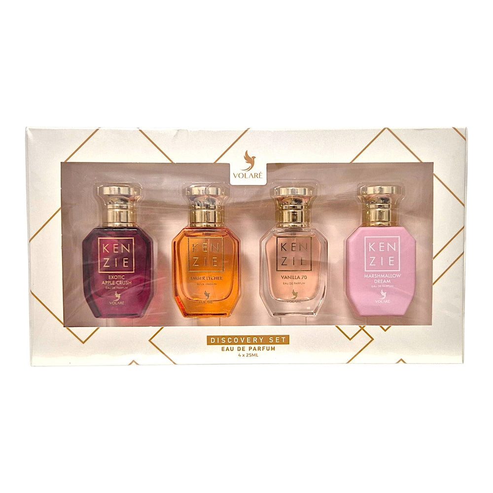 Volaré Perfumes Eau de Parfum Volaré Parfum Kenzie Discovery Set Eau de Parfum 4x25 ml