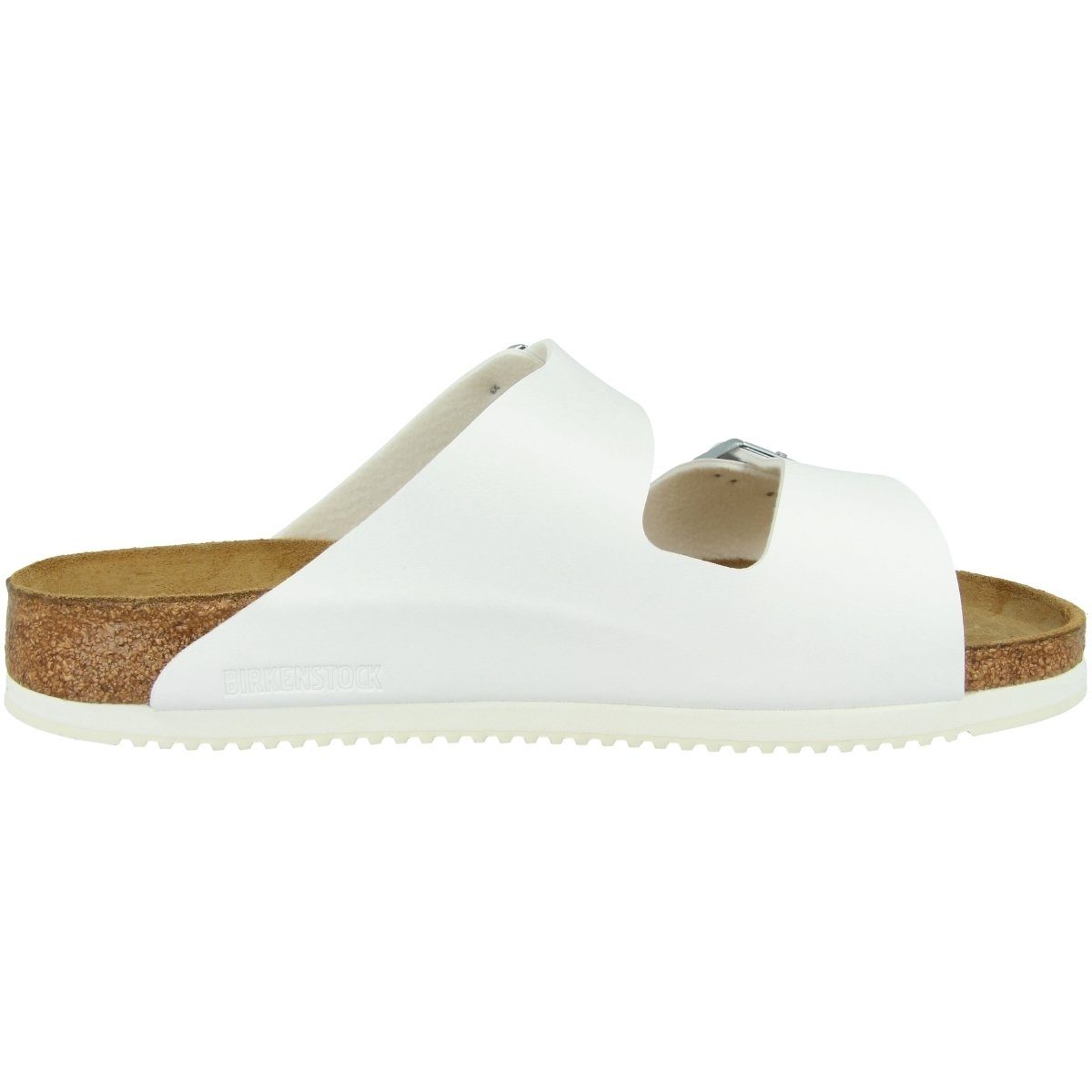 Birko-Flor Birkenstock Unisex weiss Erwachsene normal Pantolette Arizona SL