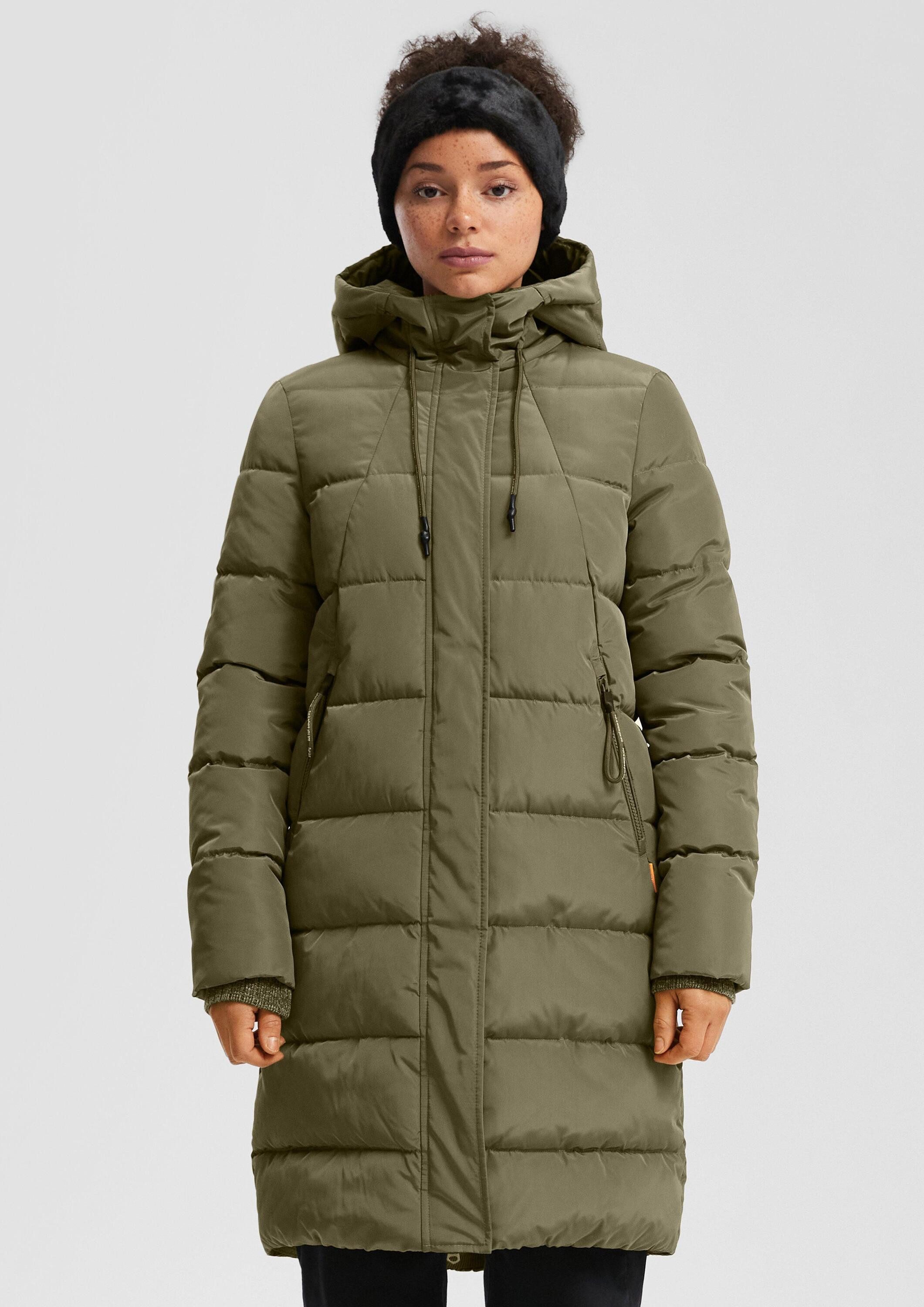 QS Wintermantel Outdoor-Mantel Wattierter Steppmantel