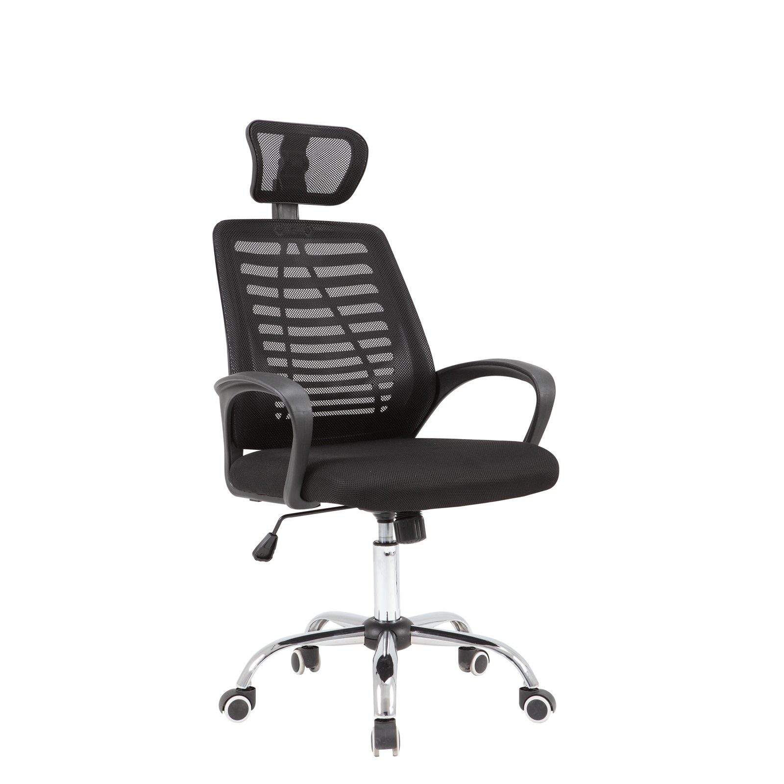 HTI-Line Drehstuhl Drehstuhl mit Kopfstütze John (Stück, 1 St), Bürostuhl Schreibtischstuhl Drehbar Höhenverstellbar Modernes Design