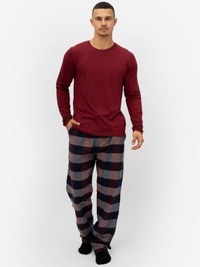 Phil & Co. Pyjamahose Flanell Cozy Warm Loungewear
