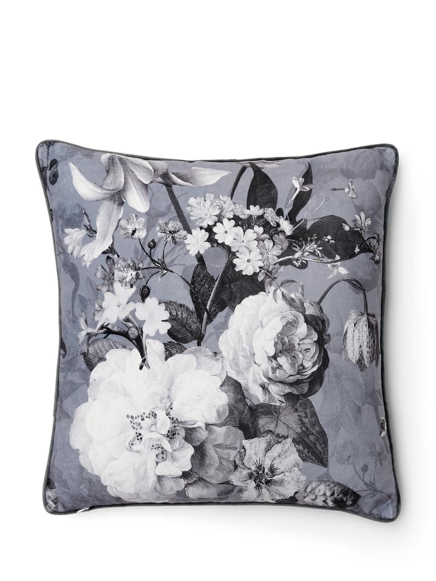 Essenza Dekokissen Floor, aus weichem Samt mit Blumenprint