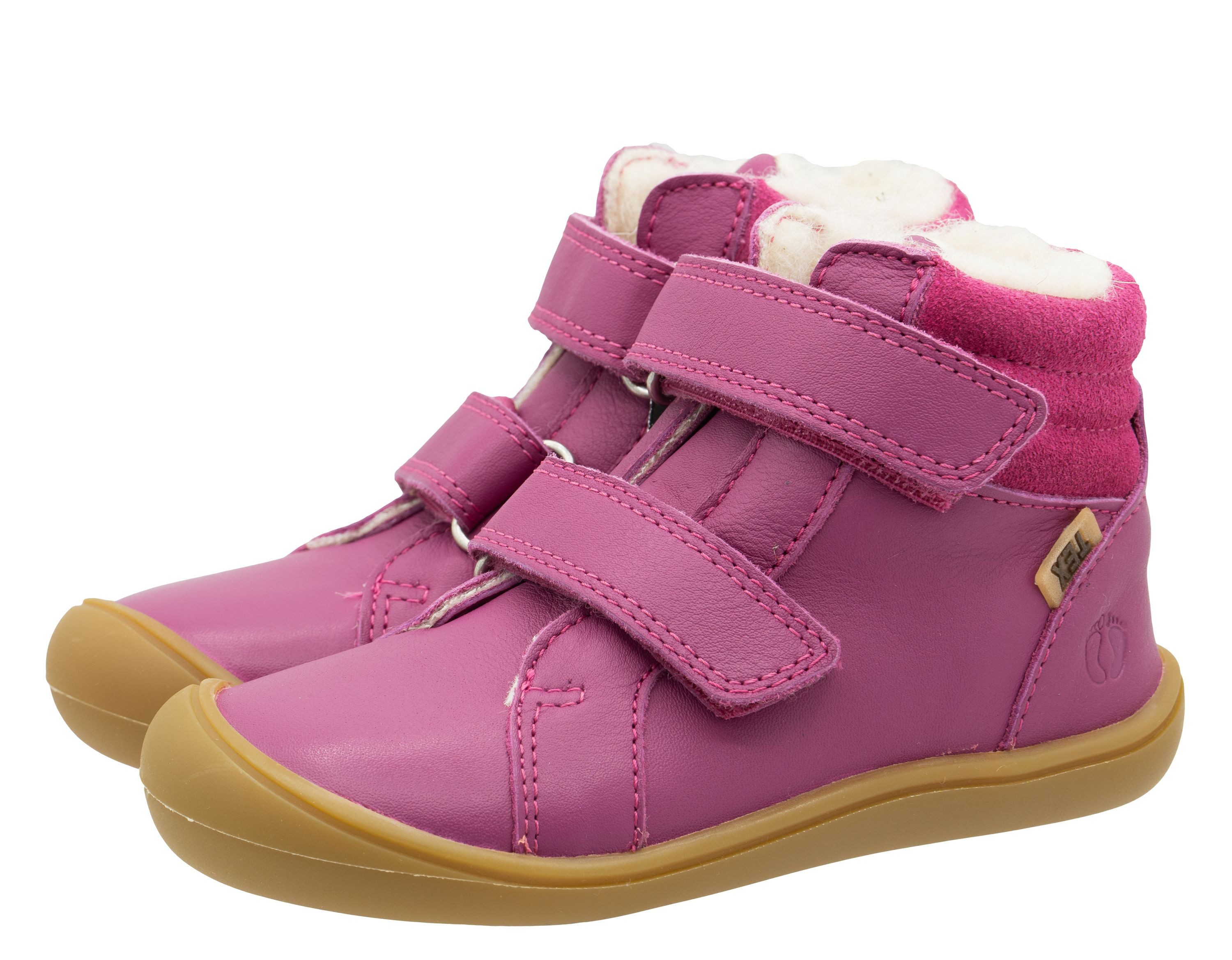 Telyoh Telyoh Stiefel Barfußschuhe Tex wasserdicht Wolle YX1116 Schnürstiefelette