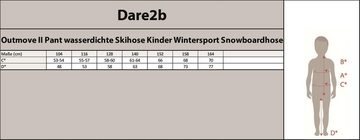 Dare2b Schneehose Outmove II für Kinder, wasserdicht, Snowboarden, Rodeln
