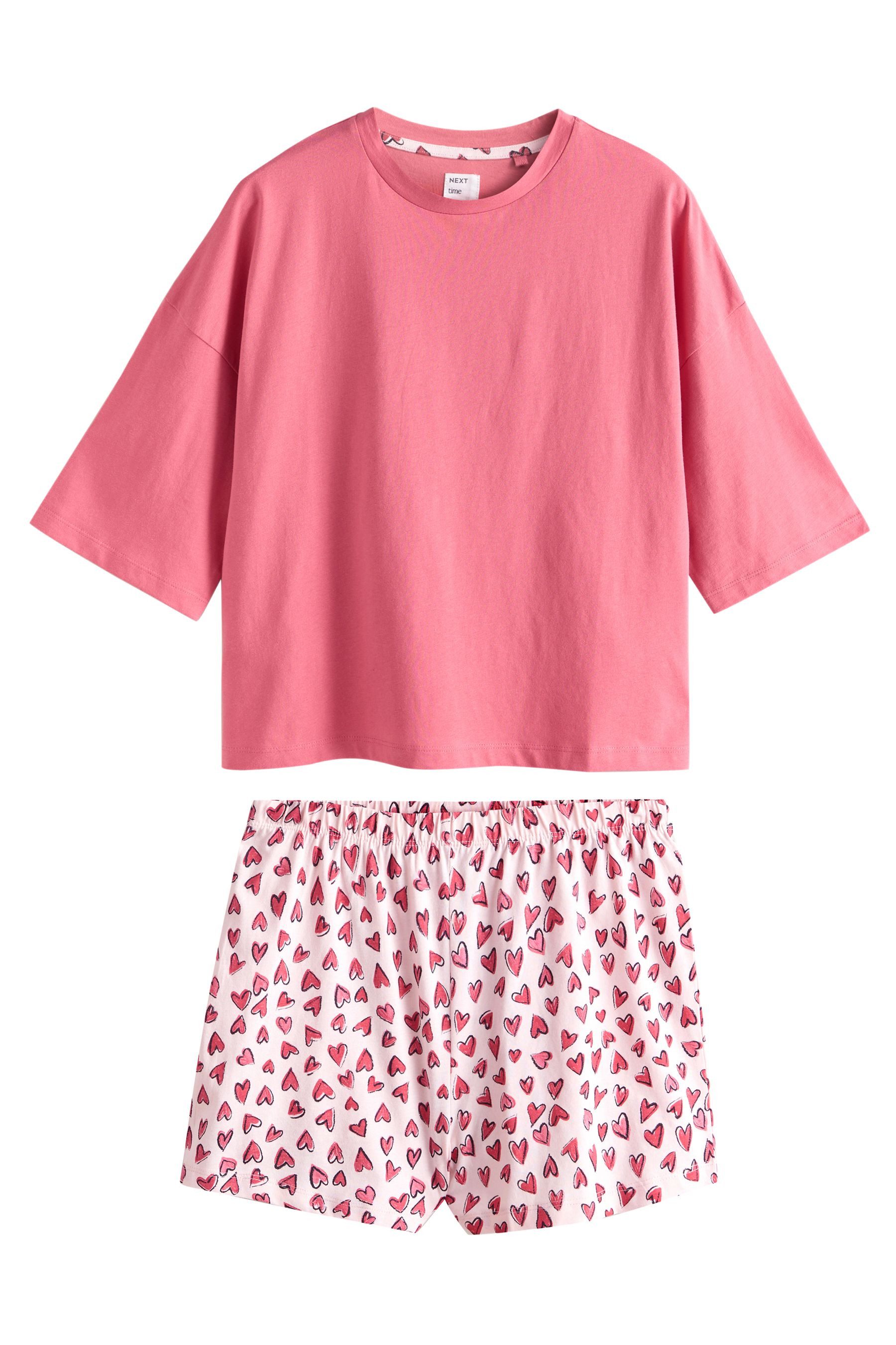 Next Pyjama Kurze Baumwollpyjamas (2 tlg)