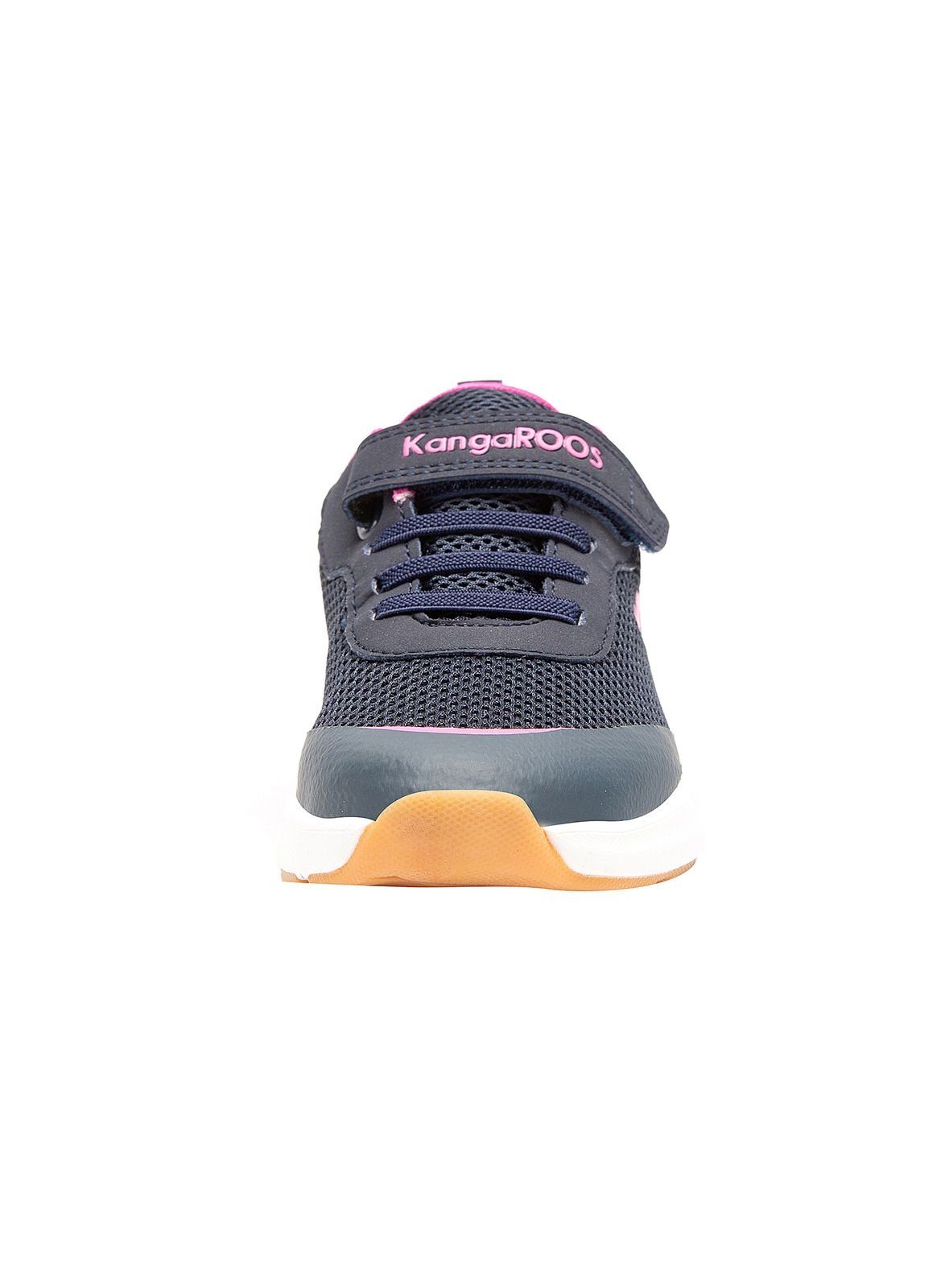 KangaROOS KB-Sure pink Hallenschuh navy/daisy KangaROOS Kinder 18507-4204 dk EV Sneaker
