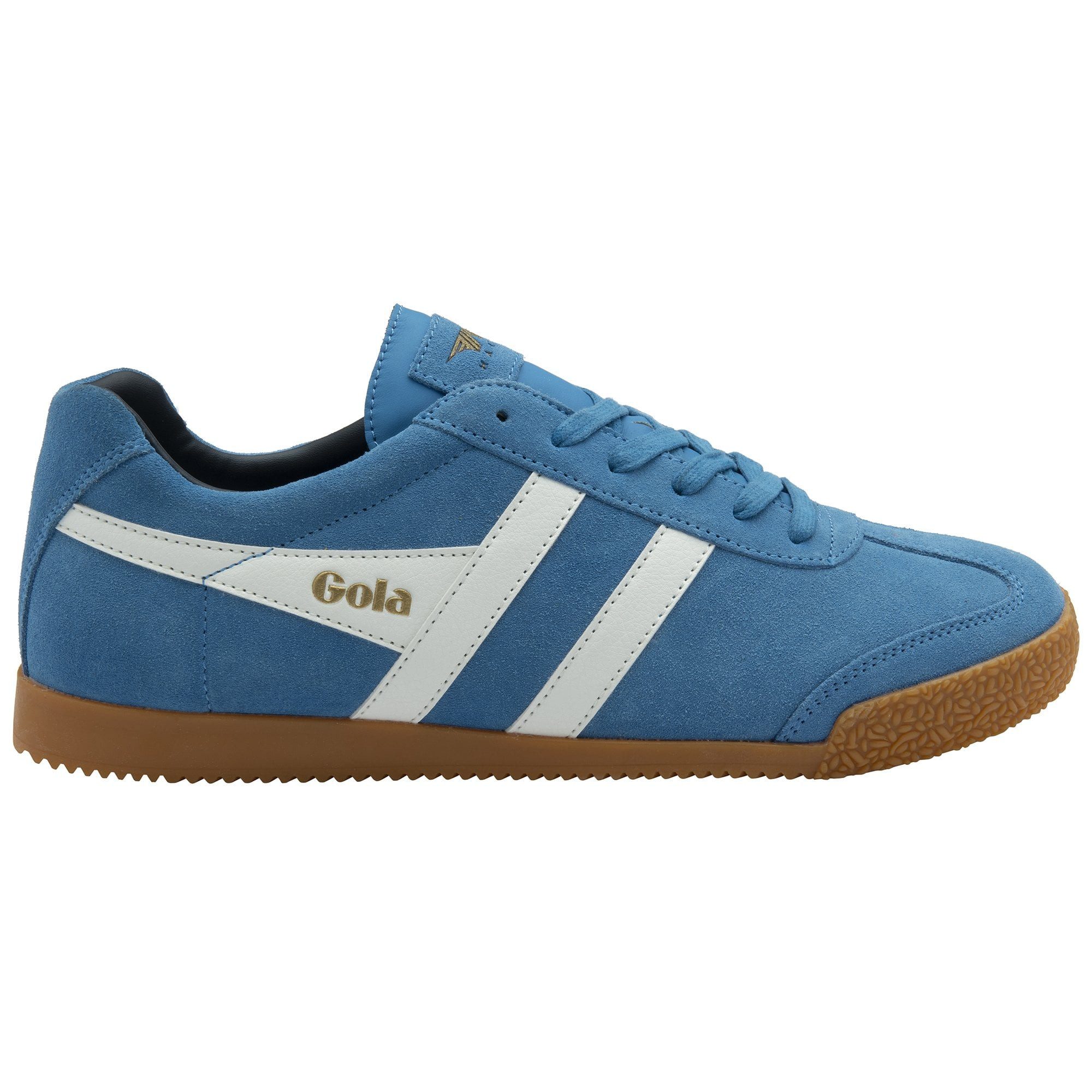 Gola Harrier Suede-Leder 2025 hellblau/weiss/navyblau Herren Sneaker günstig online kaufen
