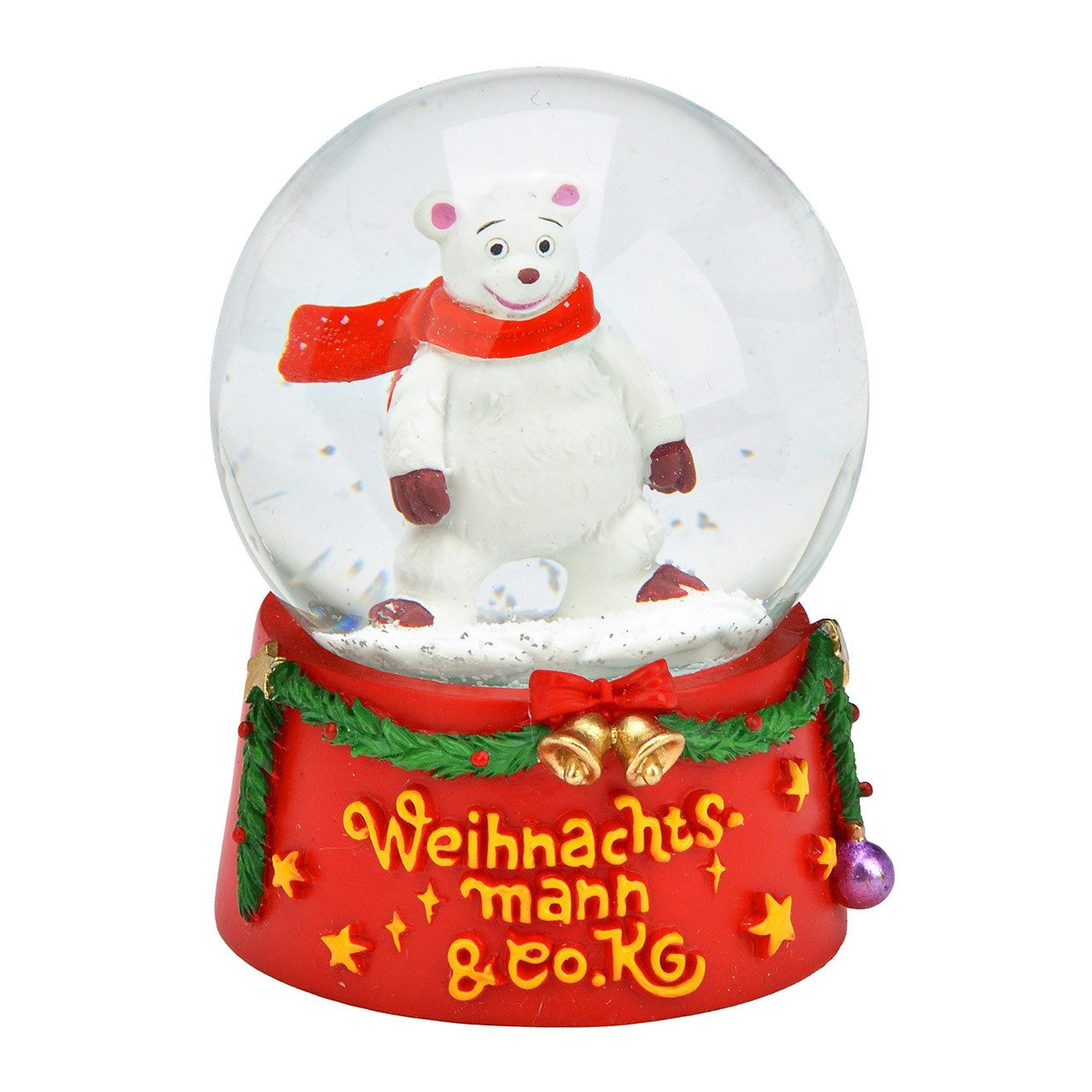 Wurm Schneekugel Weihnachtsmann & Co. KG Schneekugel, Schüttelkugel, Glaskugel mit (1 St), cm.