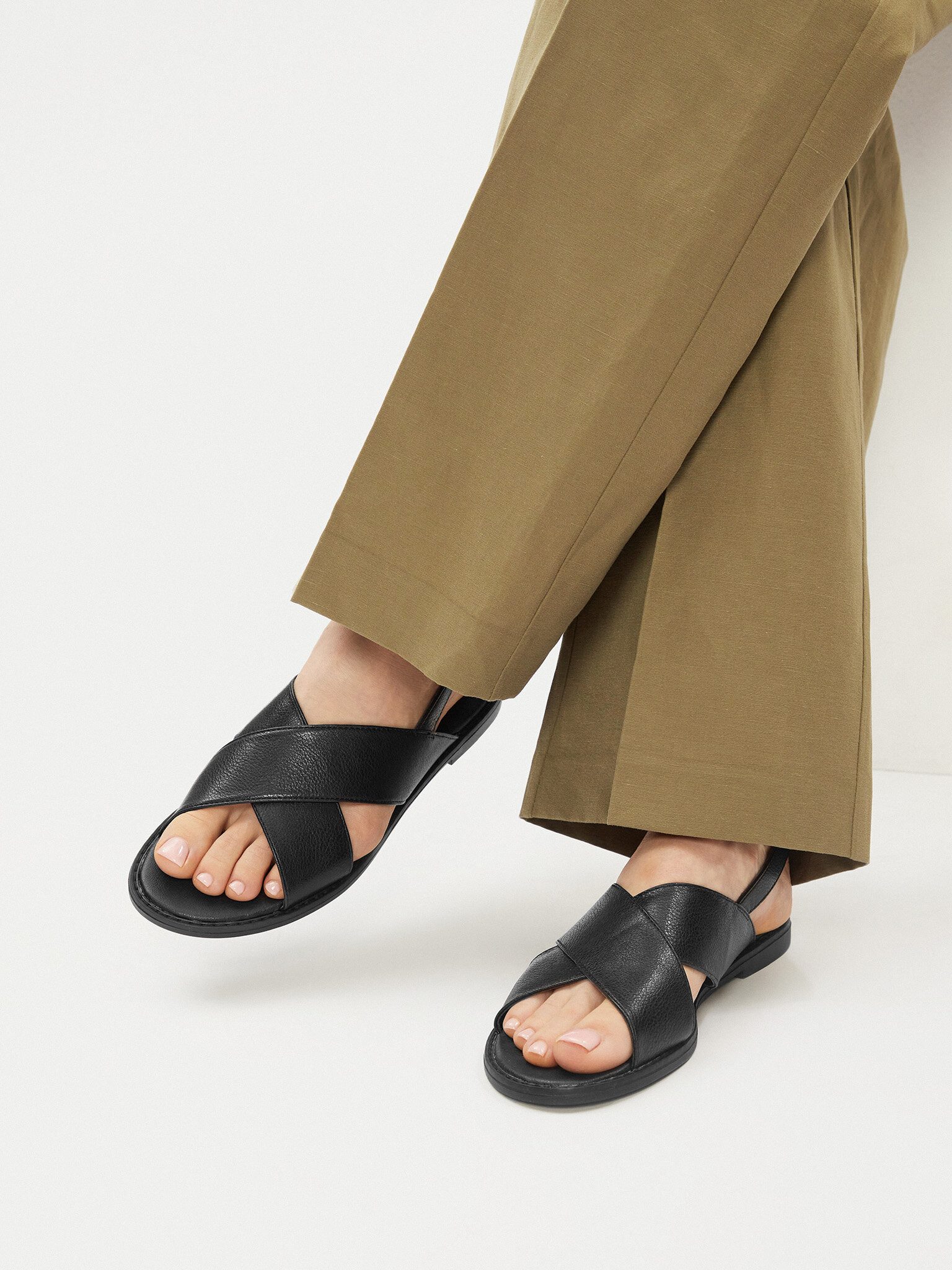 Jenny Jenny Damen Sandals Schwarz WS5551-10 Sandale