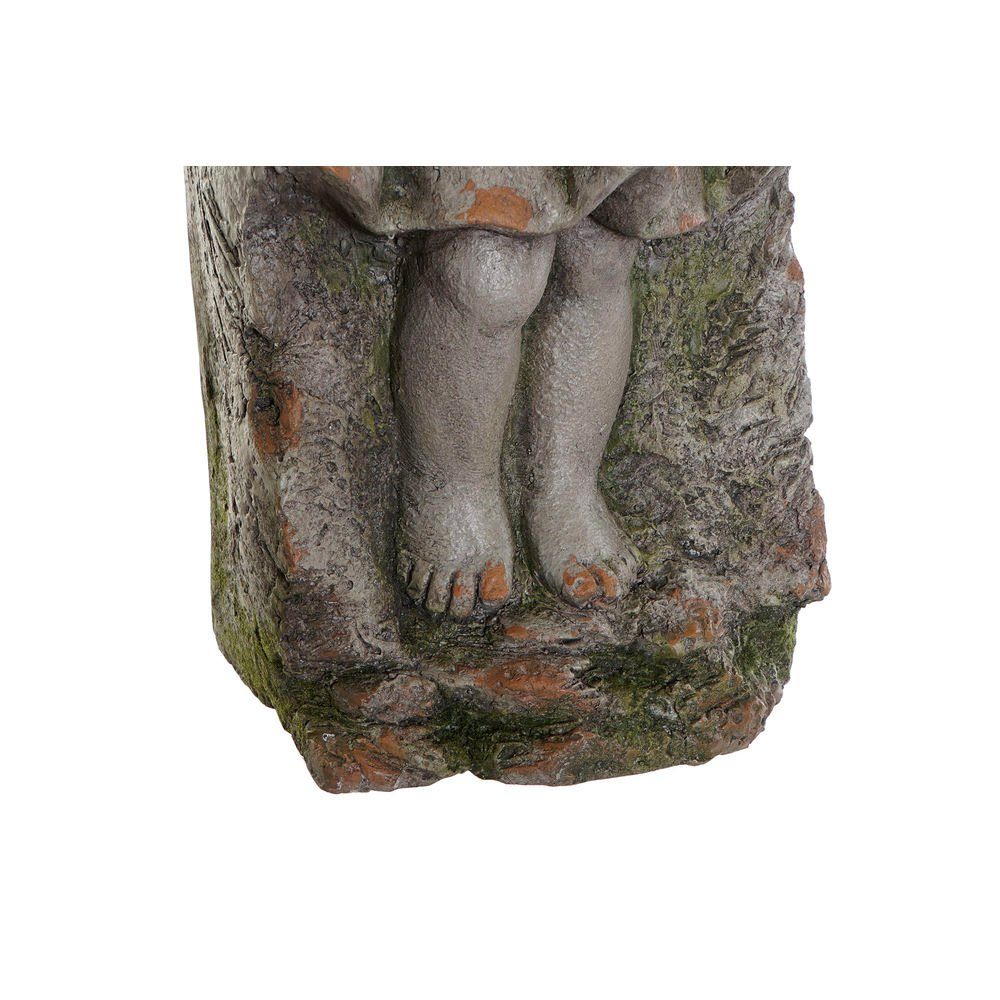 Thumbnail - DKD Home Decor Blumenkasten Blumentopf DKD Home Decor Fiberglas Grau Engel 29 x 22 x 74 cm