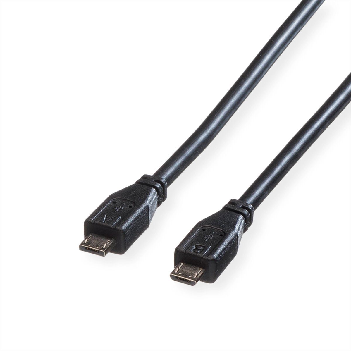 InLine Micro-USB-Kabel 2.0 (1 M, Weiß) – USB-A Auf Micro-B, Perfekt Zum Laden & Datentransfer