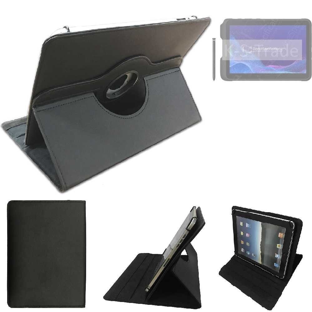 K-S-Trade Tablet-Hülle für Samsung Galaxy Tab Active4 Pro, High quality Schutz Hülle 360° Tablet Case Schutzhülle Flip Cover