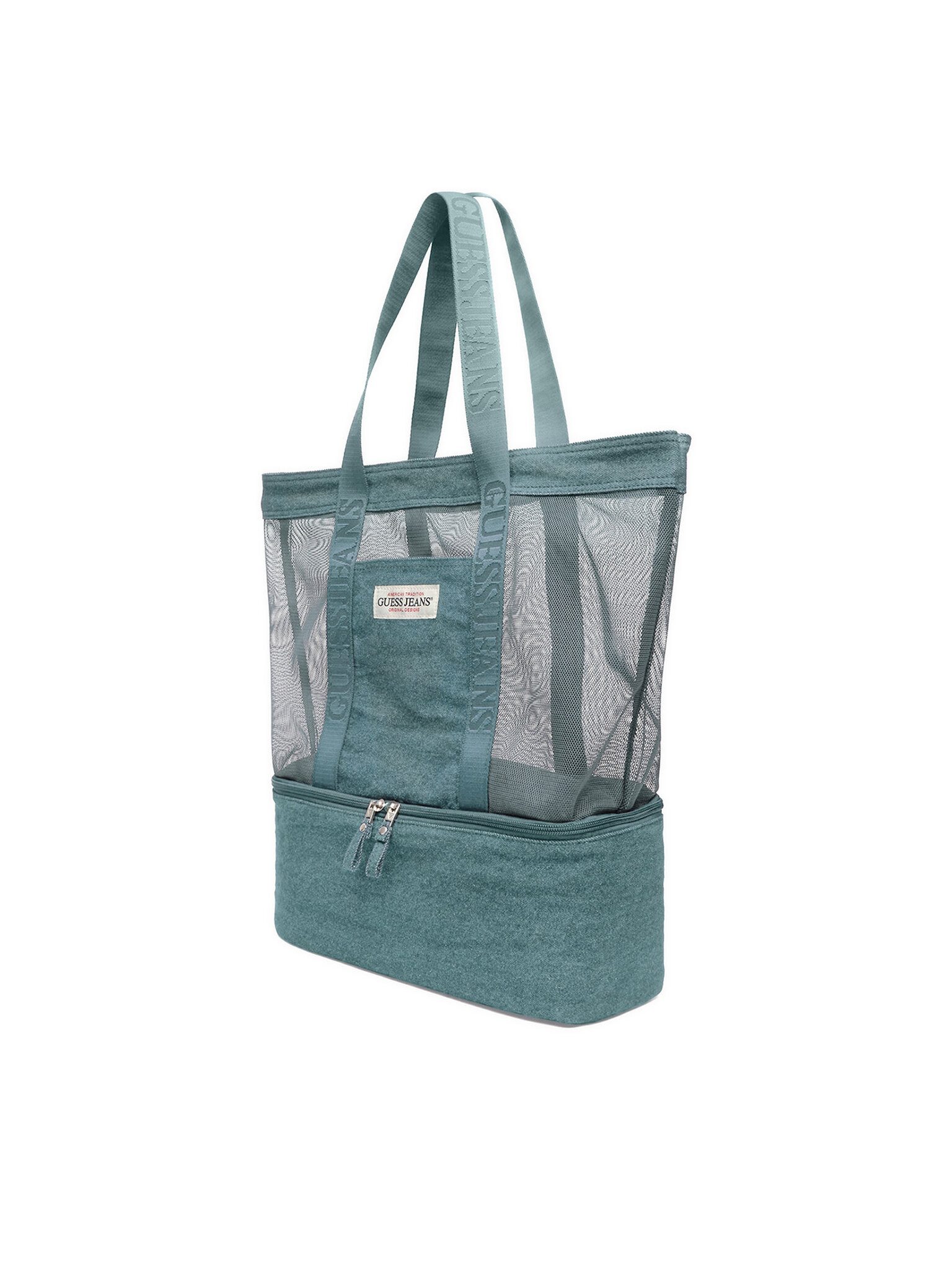 GUESS JEANS Handtasche Guess Jeans Damenhandtasche Blau GUESS JEANS-CWBEO-GUESS-M-004-09 Jean