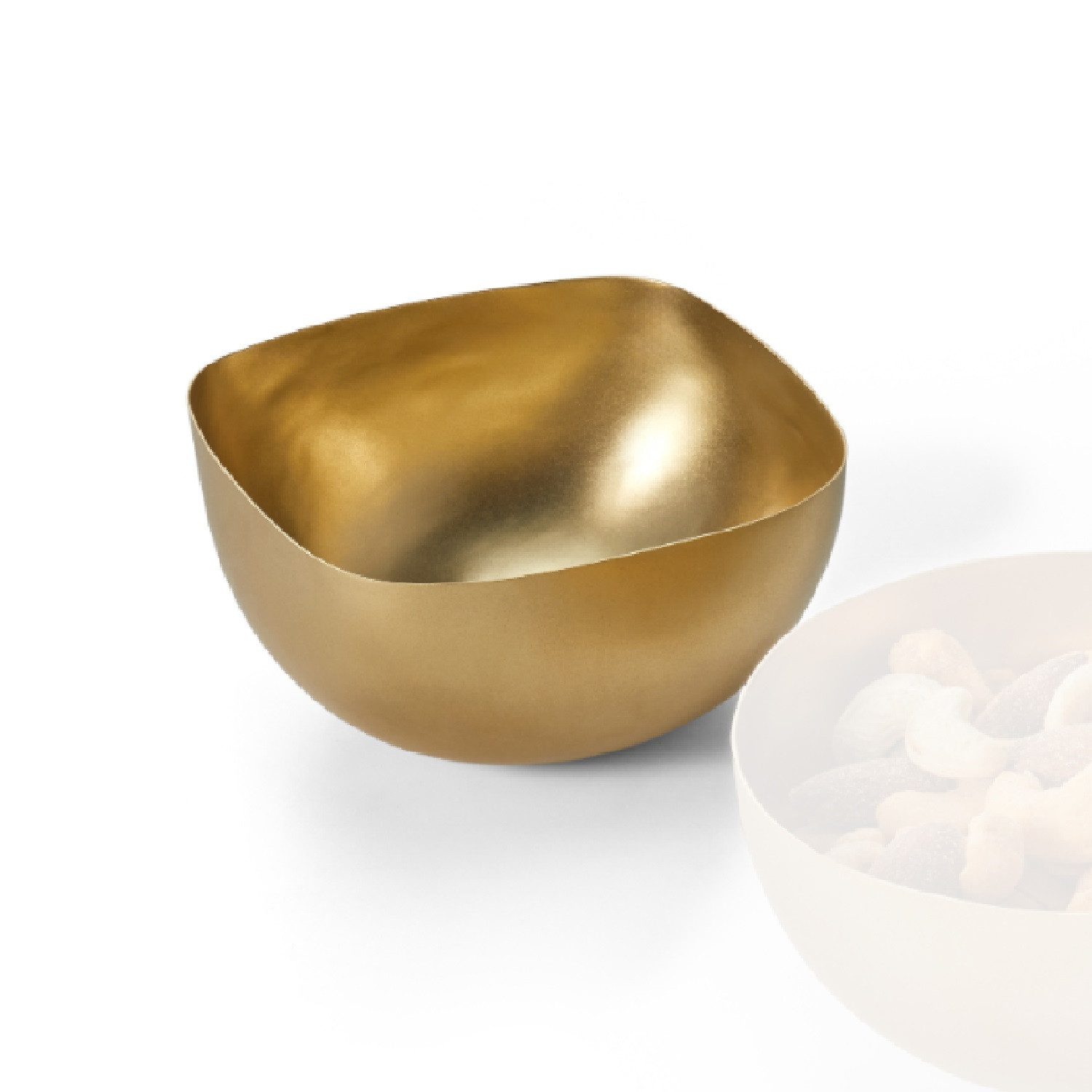 PHILIPPI Dekoschale Brass Schale quadratisch 9x9 cm