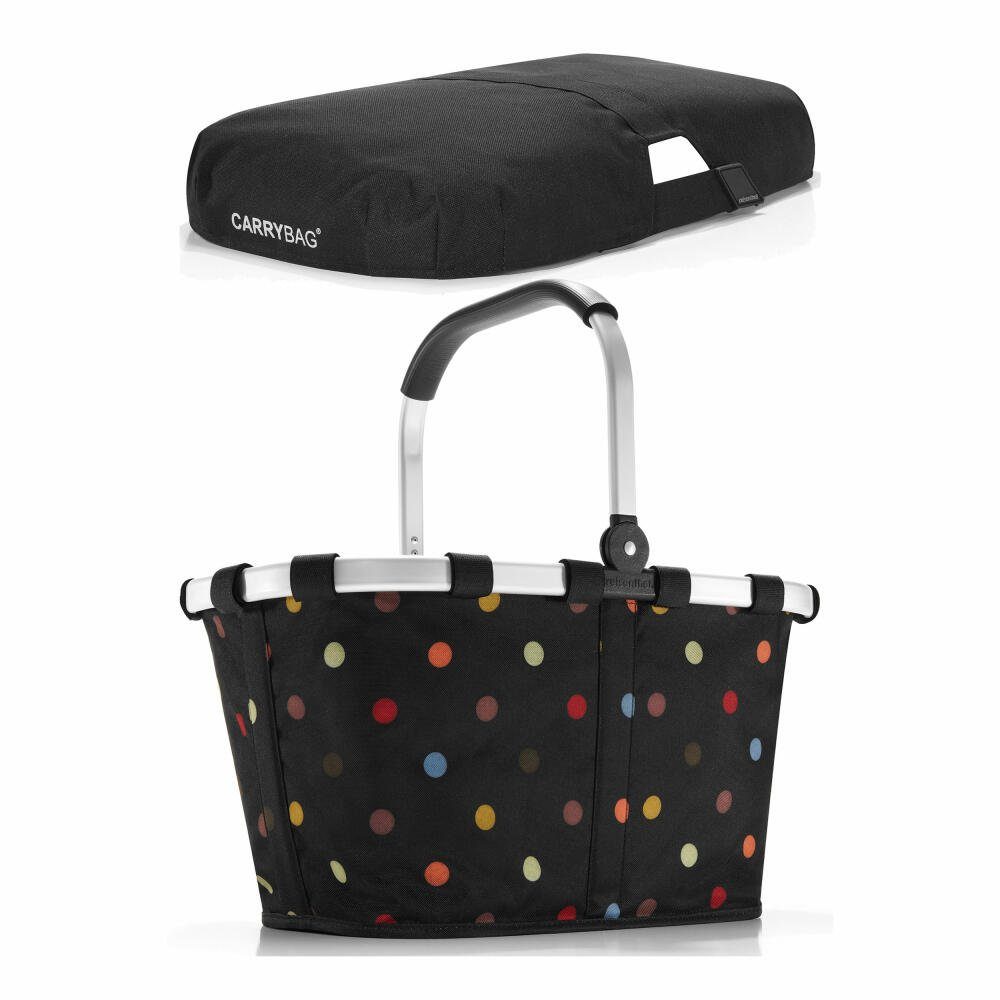 REISENTHEL® Einkaufskorb carrybag dots mit cover