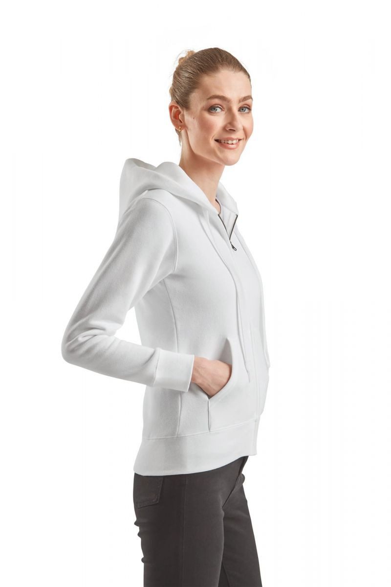 Fruit of the Loom Kapuzensweatjacke Lady-Fit Premium Hooded Sweat Jacket