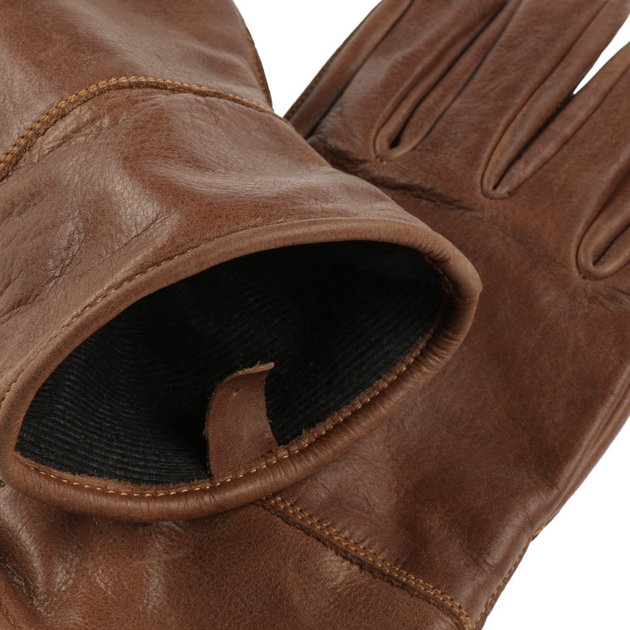 Stetson Lederhandschuhe (1-St) Handschuhe mit Futter