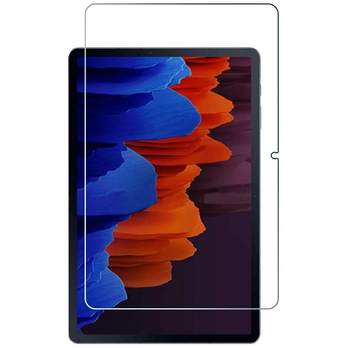 CoolGadget Schutzfolie Panzerfolie für Samsung Tab S7 FE 12.4, (9H+ Hartglas, Bubble Free), Panzerglas Schutzfolie für Samsung Galaxy Tab S7 FE (5G) Folie