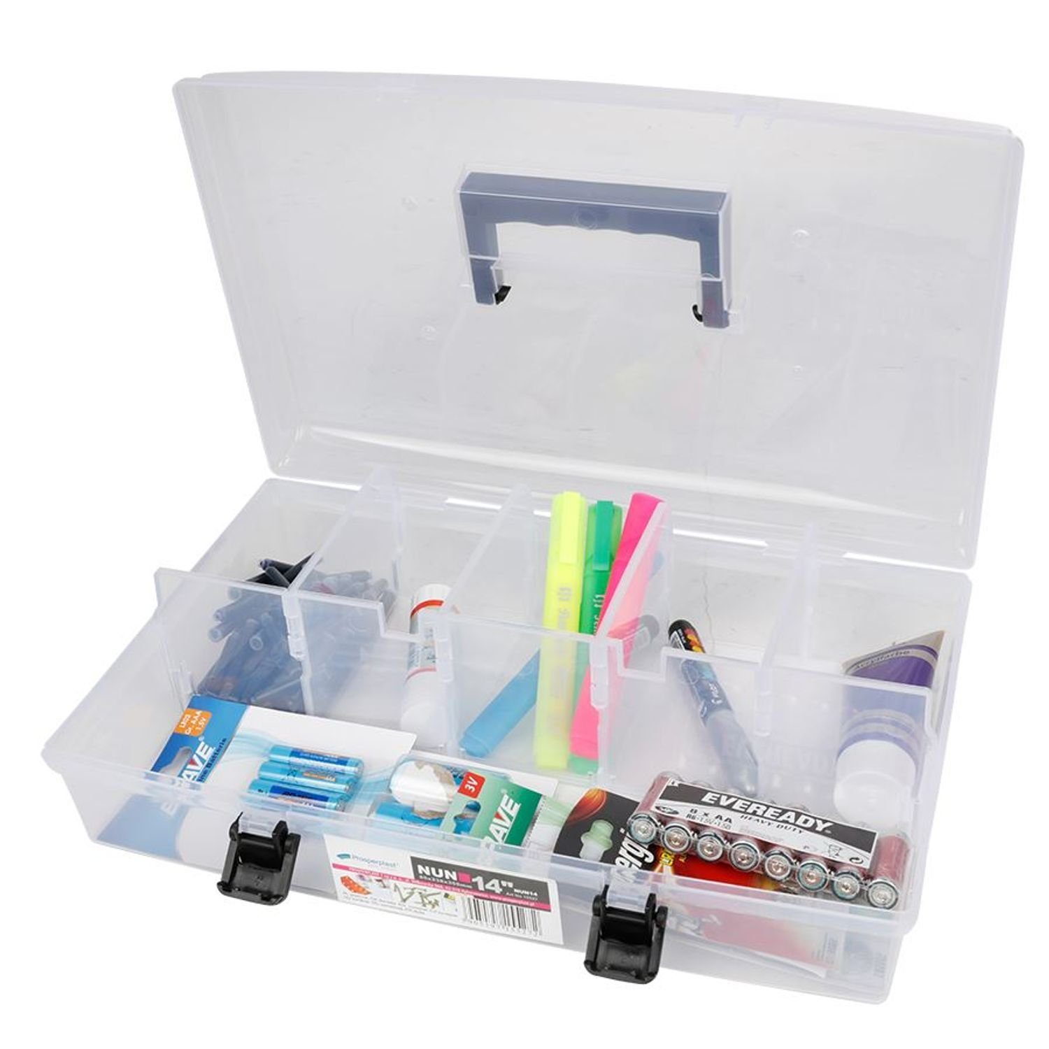 Kistenberg Aufbewahrungsbox Universal-Sortierbox Aufbewahrungsbox Schrauben günstig online kaufen
