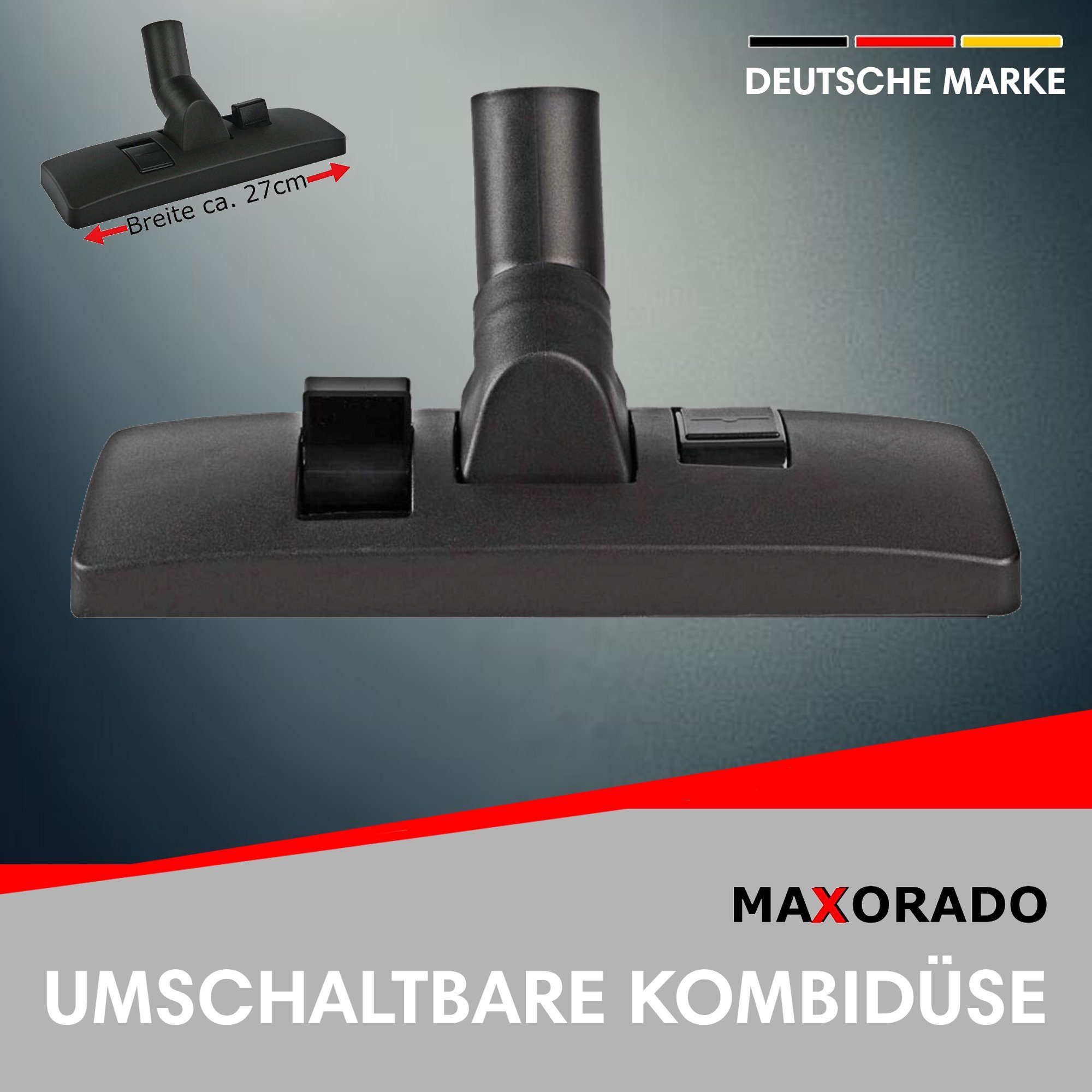Maxorado Bodendüse 32mm Staubsuager + Midea für DN32 Haier norvac Düsen Tubby Welpe Rohr
