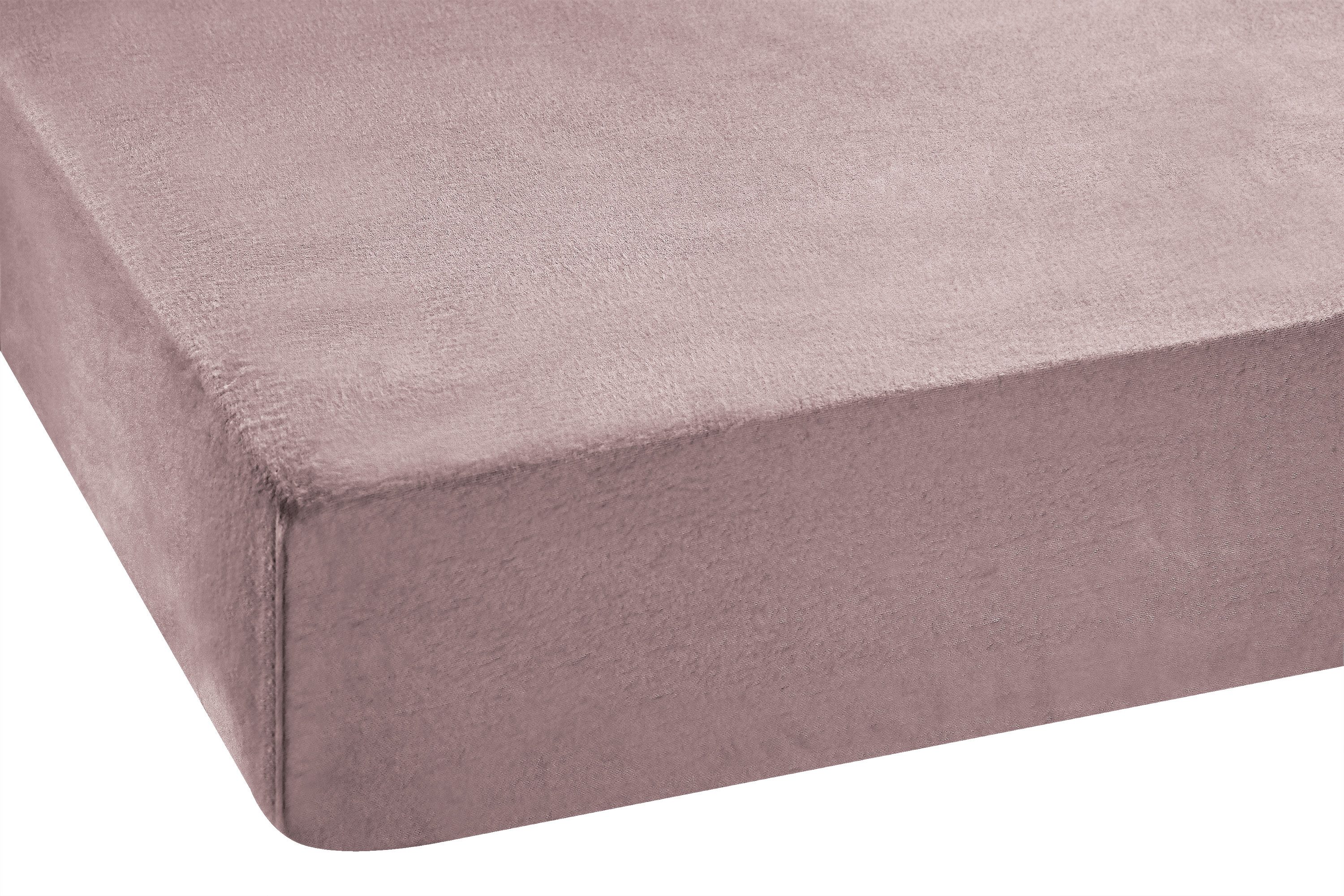 SETEX Spannbettlaken Spannbetttuch Feinbiber, Baumwolle, Gummizug: rundum, (1 Stück)