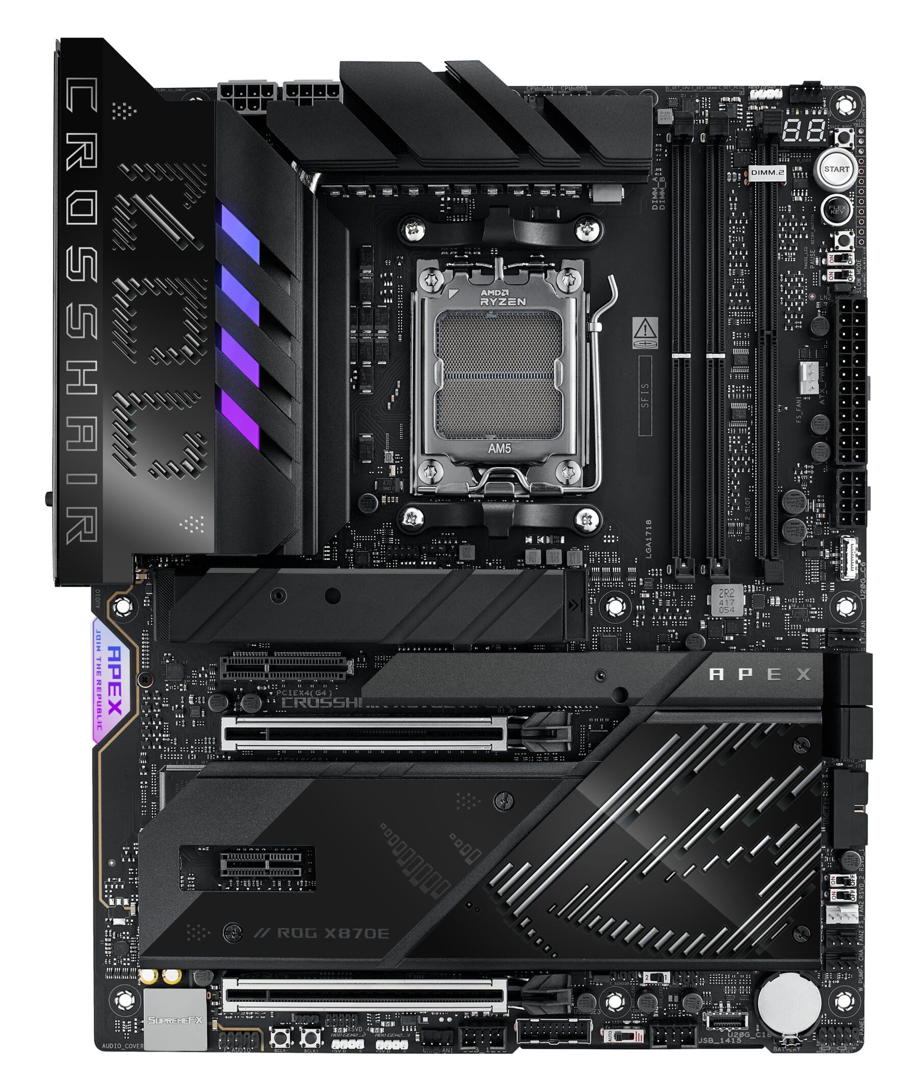 Asus ROG CROSSHAIR X870E APEX Mainboard