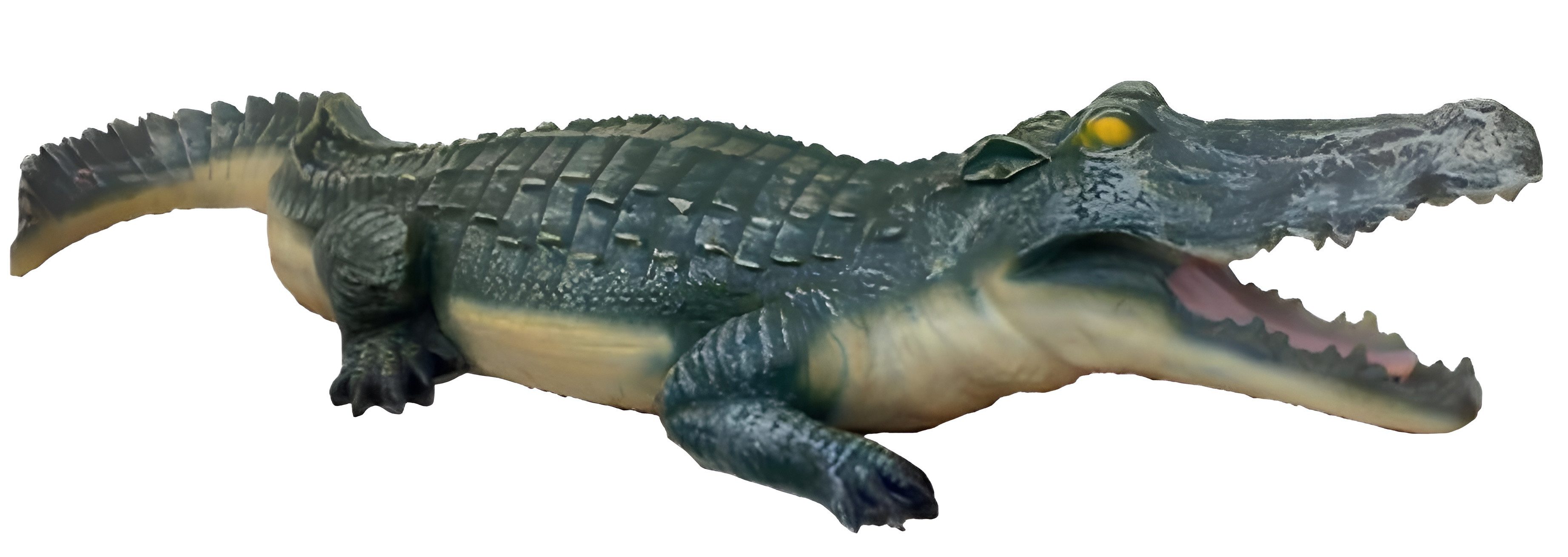 JVmoebel Tierfigur Dekorative Statue Garten Figuren Statuen 50cm Krikodil Figur Plastik (Skulptur A167-50cm), Made in Europa