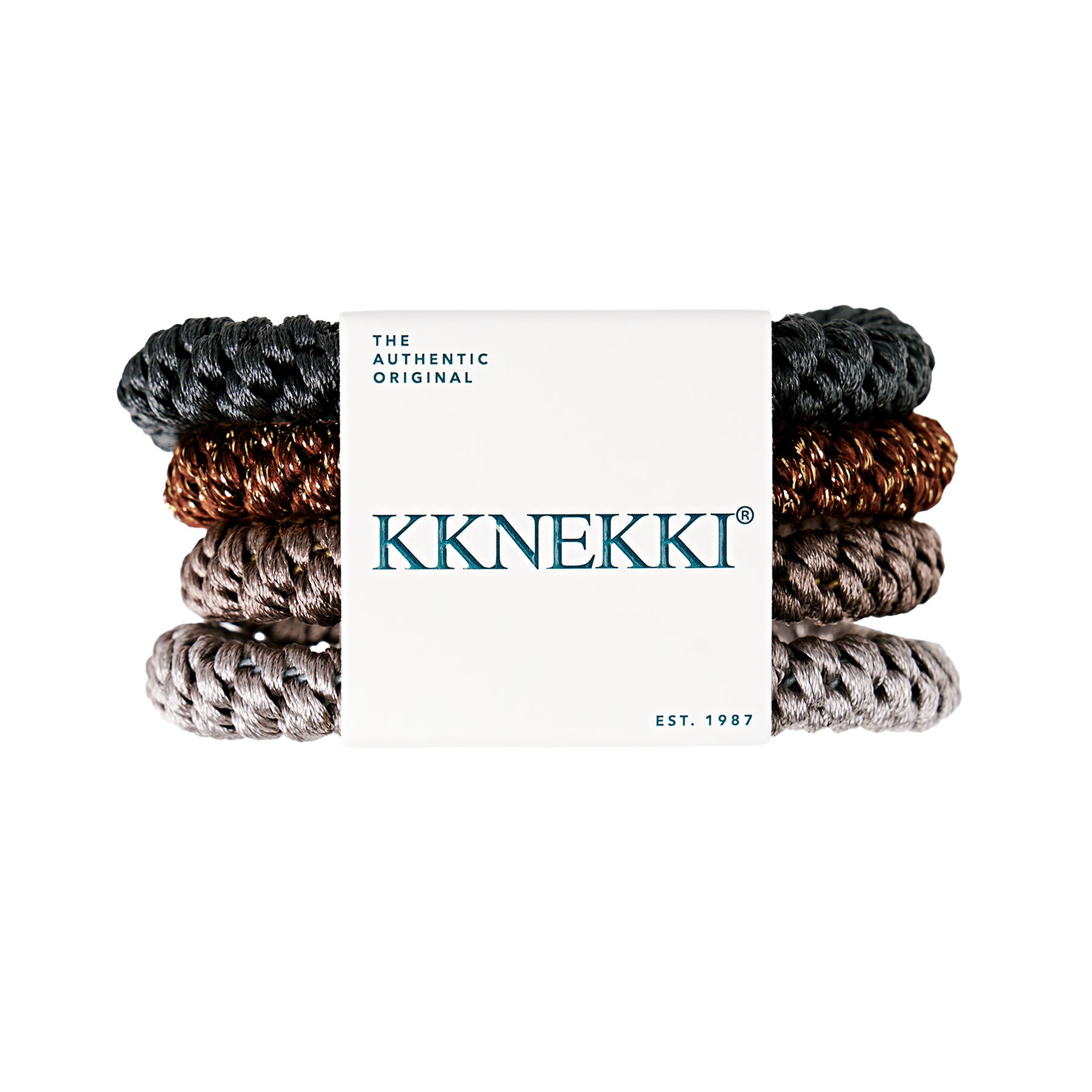 KKNEKKI Haargummi Original Hair Ties - 4er Bundle