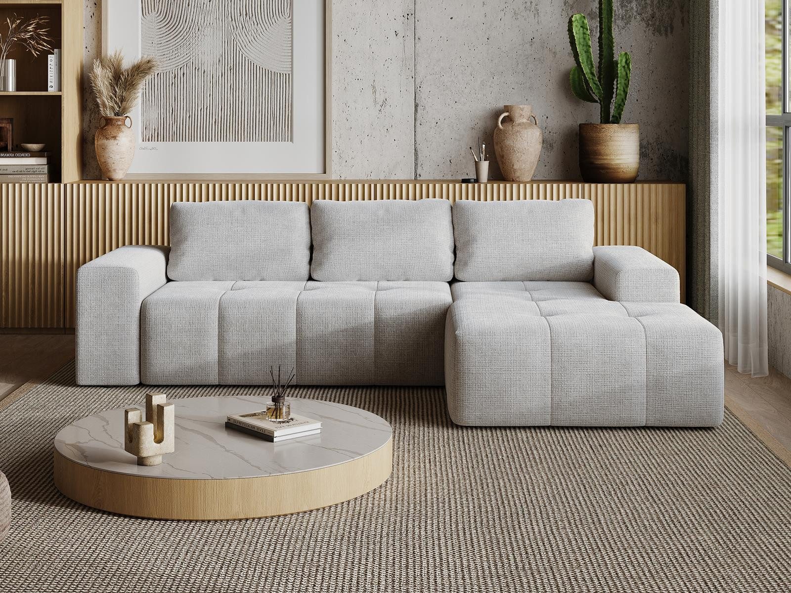 Compleo Ecksofa L form, Modern Couch, günstig online kaufen