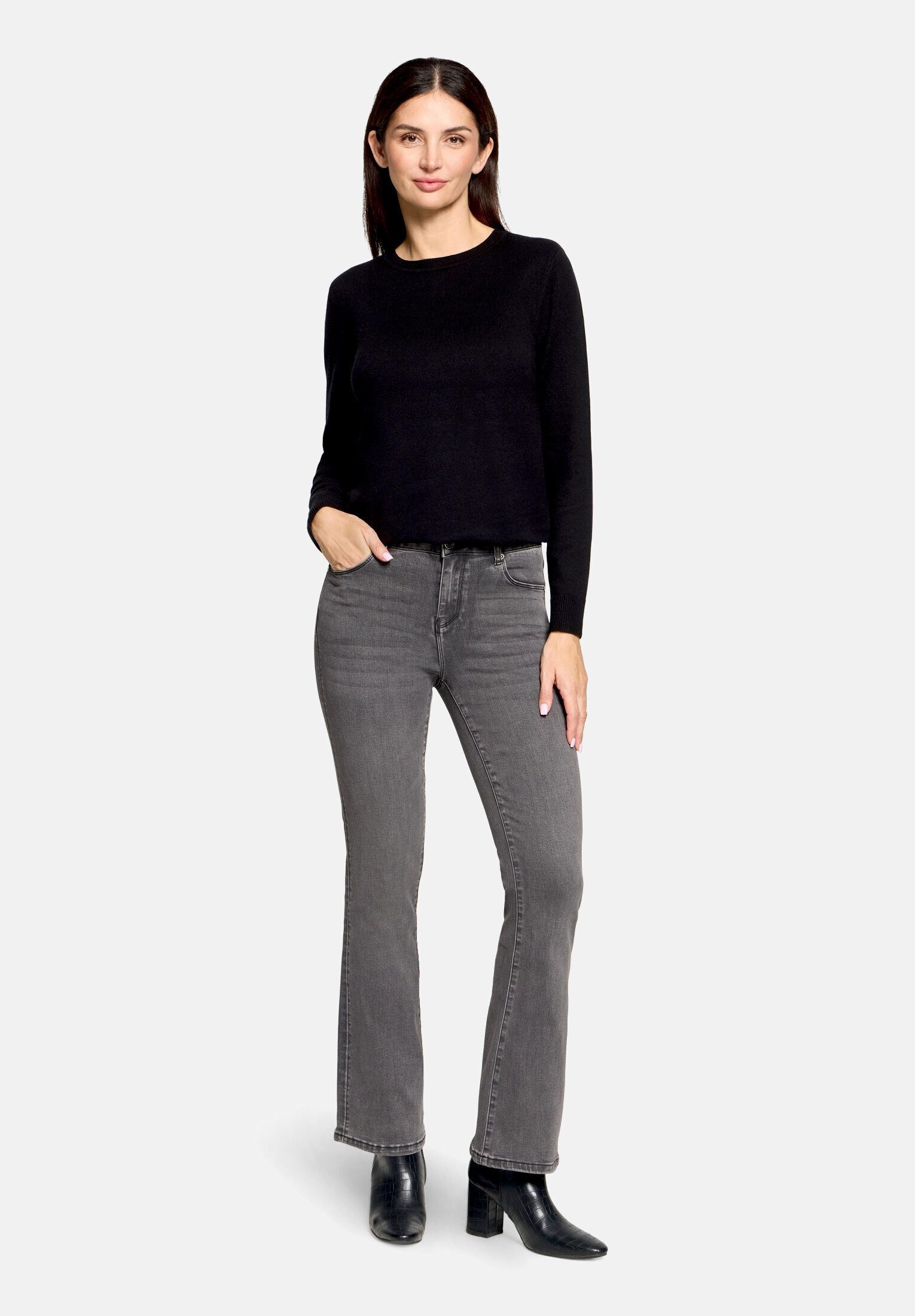 Betty Barclay Strickpullover Damen mit Rundhalsausschnitt (1-tlg)
