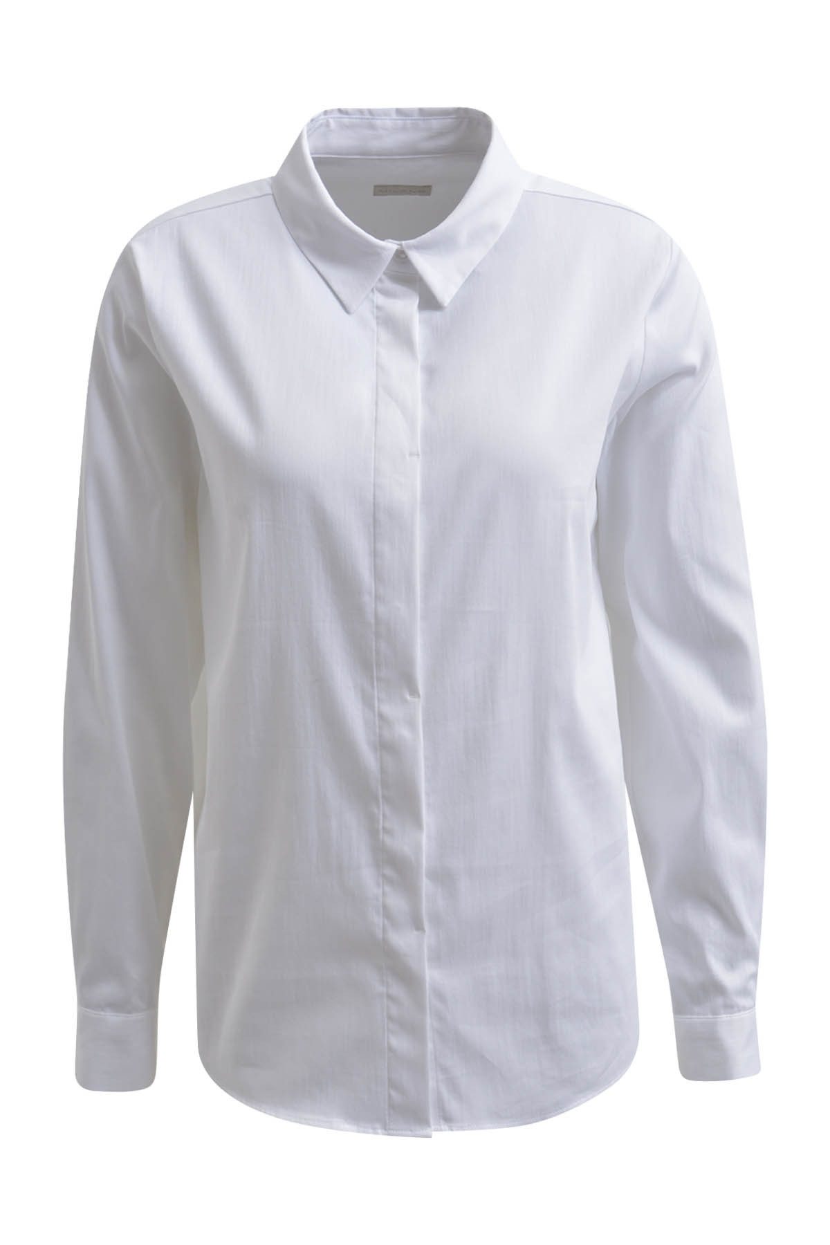 Milano Italy Hemdbluse BLOUSE WITH COLLAR günstig online kaufen