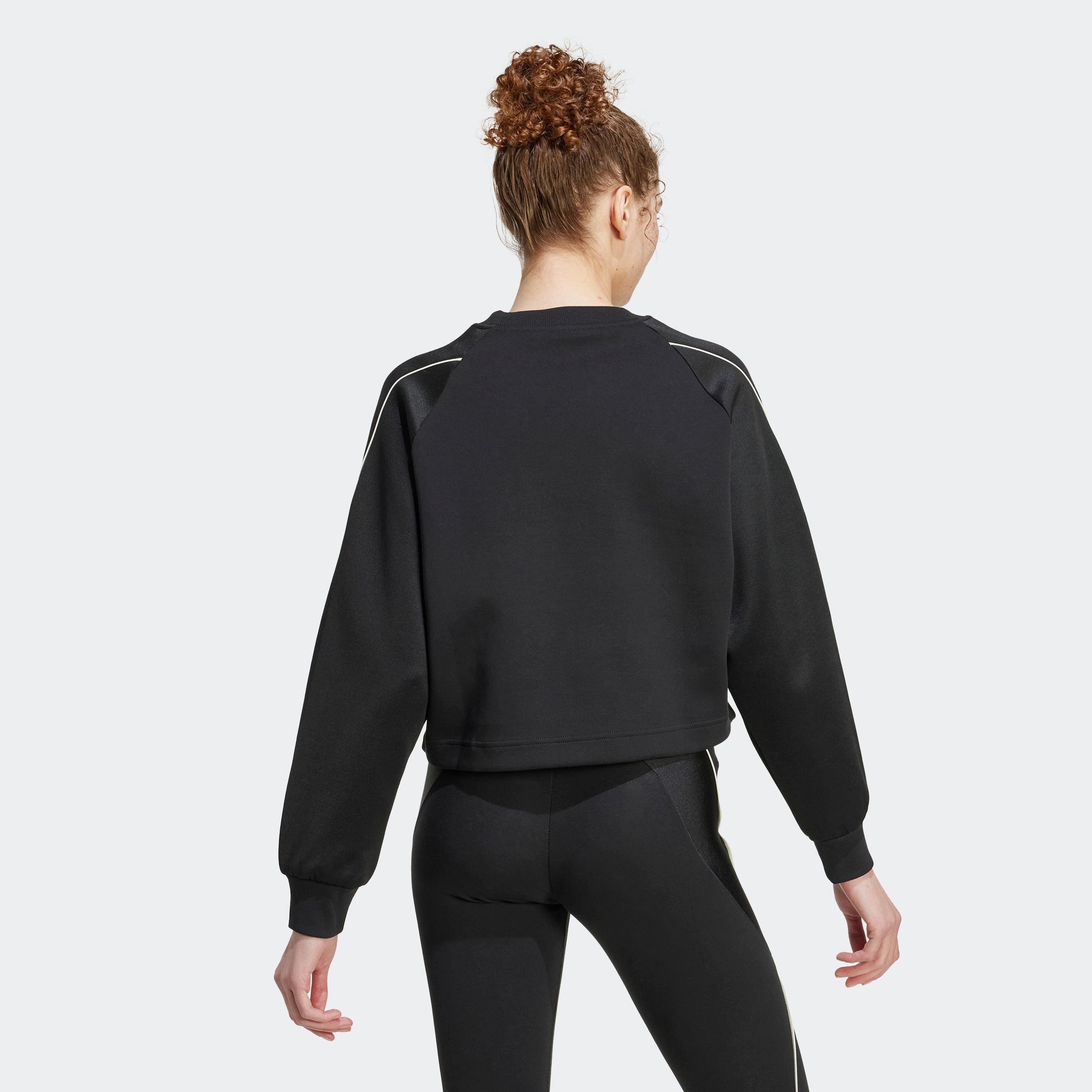 adidas Sportswear Sweatshirt STADIUM 3-STREIFEN MIT RUNDHALSAUSSCHNITT sportlicher Stil mit Paspelierungen und 3-Streifen, ohne Verschluss
