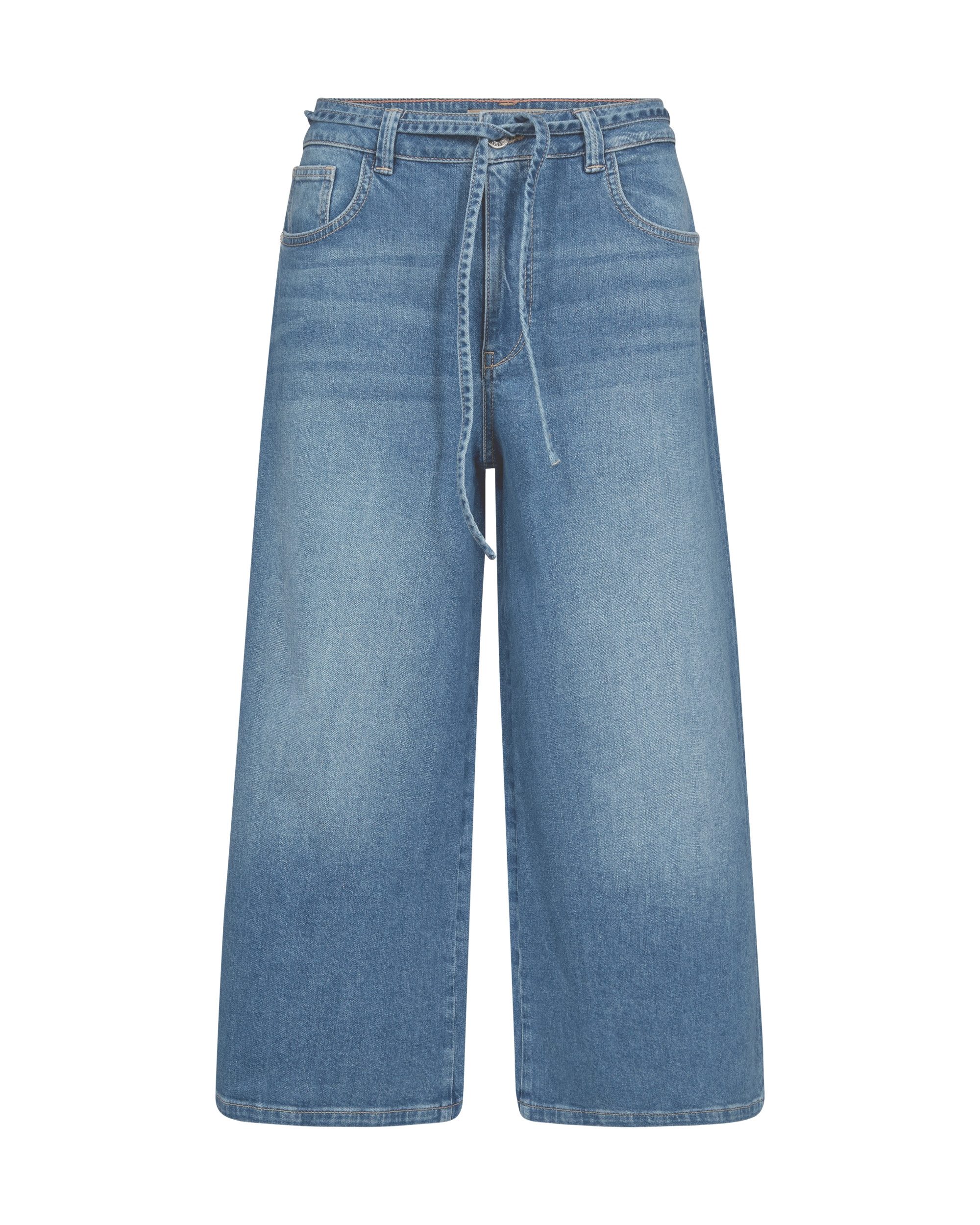 Mos Mosh Regular-fit-Jeans MMCulotte Zack Jeans Blue