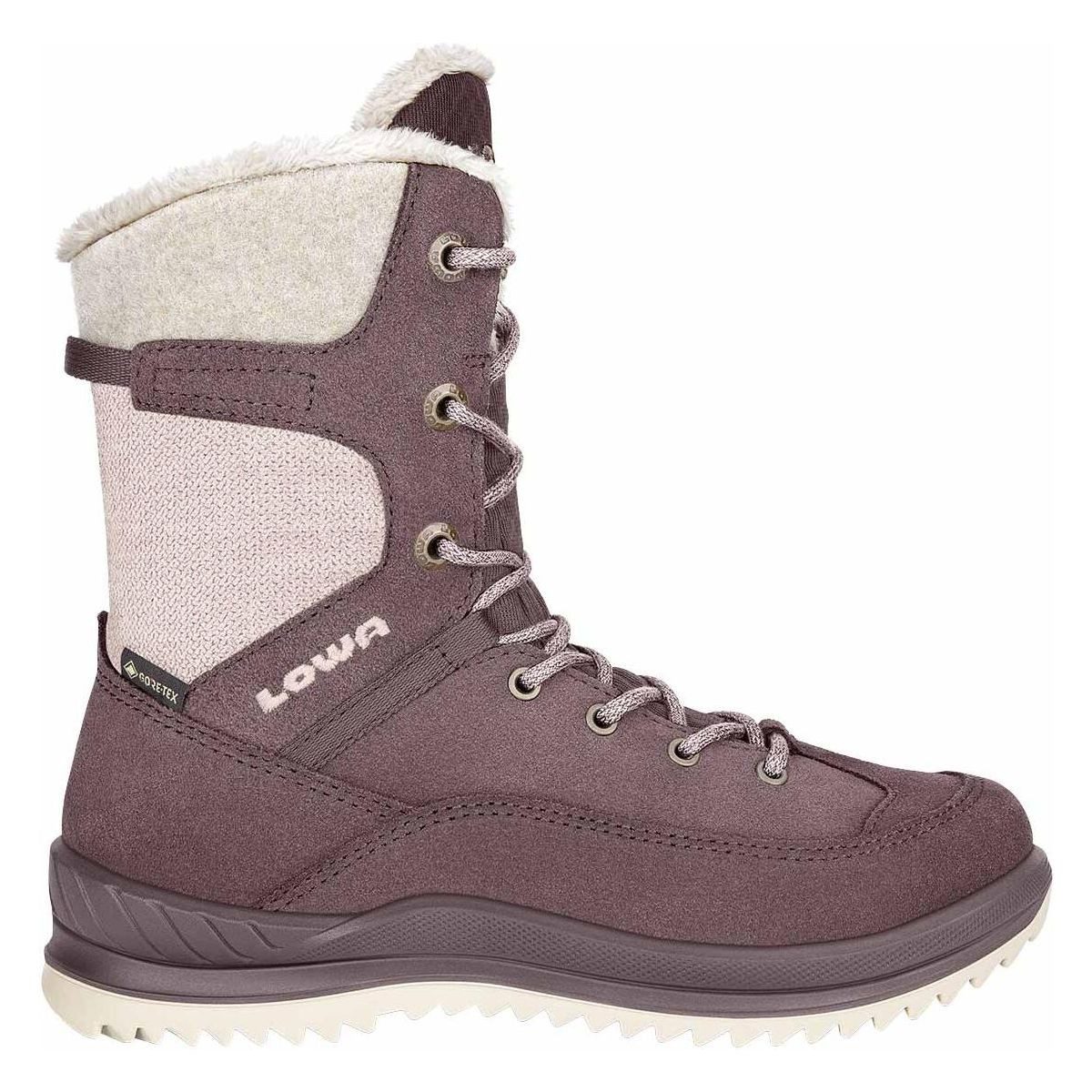 Lowa Bianca GTX Hi JR Winterstiefel Eleganter Winterschuh, der mit GORE-TEX Membran warm, trocken und