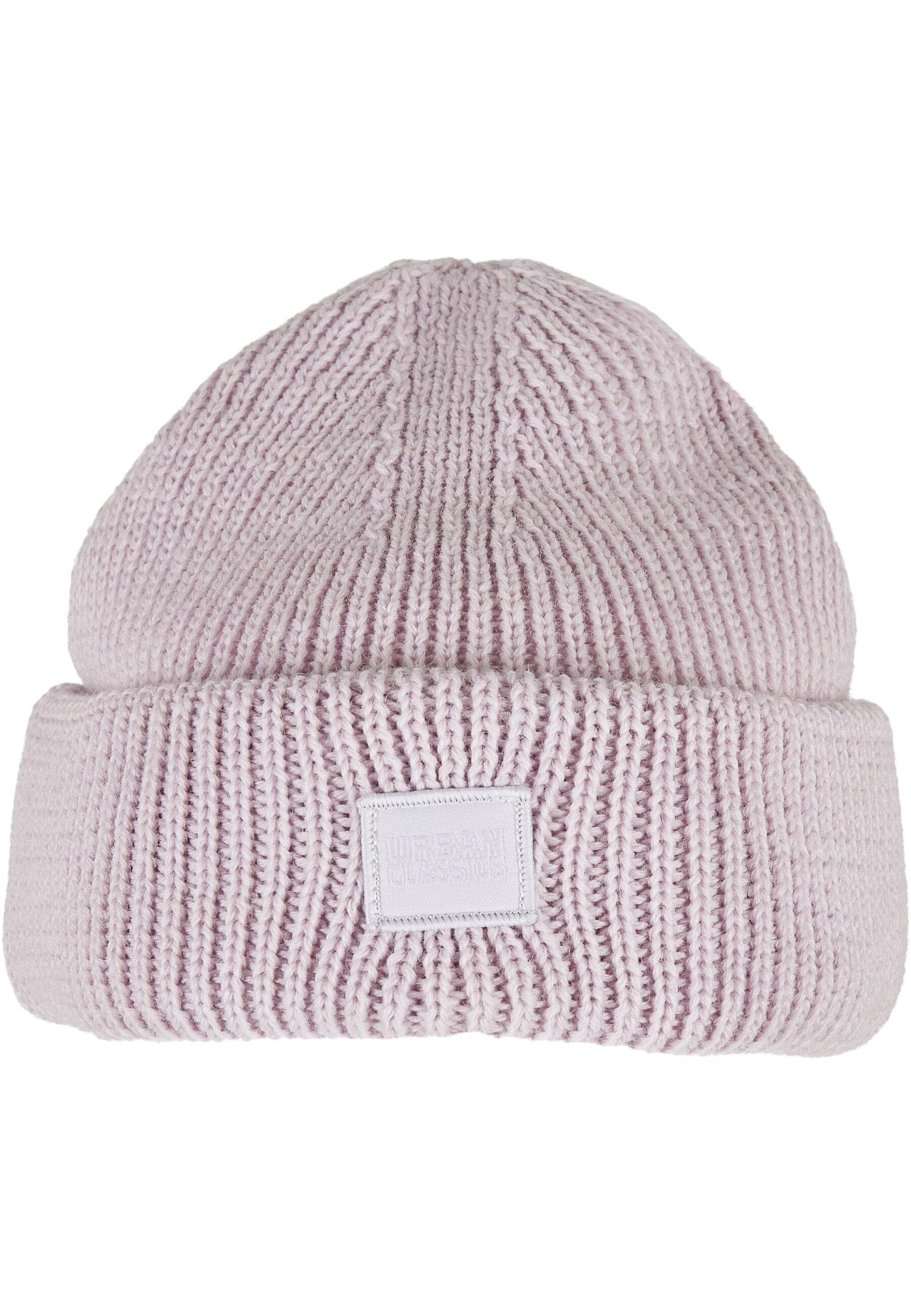 Unisex Beanie Knitted Beanie lilac (1-St) CLASSICS Wool URBAN