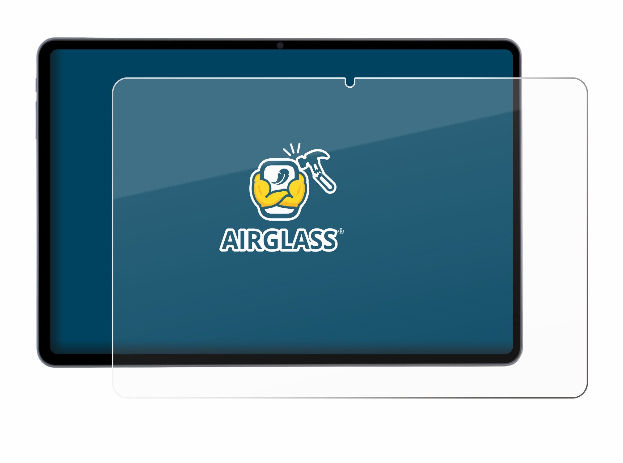 BROTECT Displayschutzglas Folie für Acepad HIGH Tablet 12", Schutzfolie Glas Panzer Display Schutz klar – Bild 2 von 5