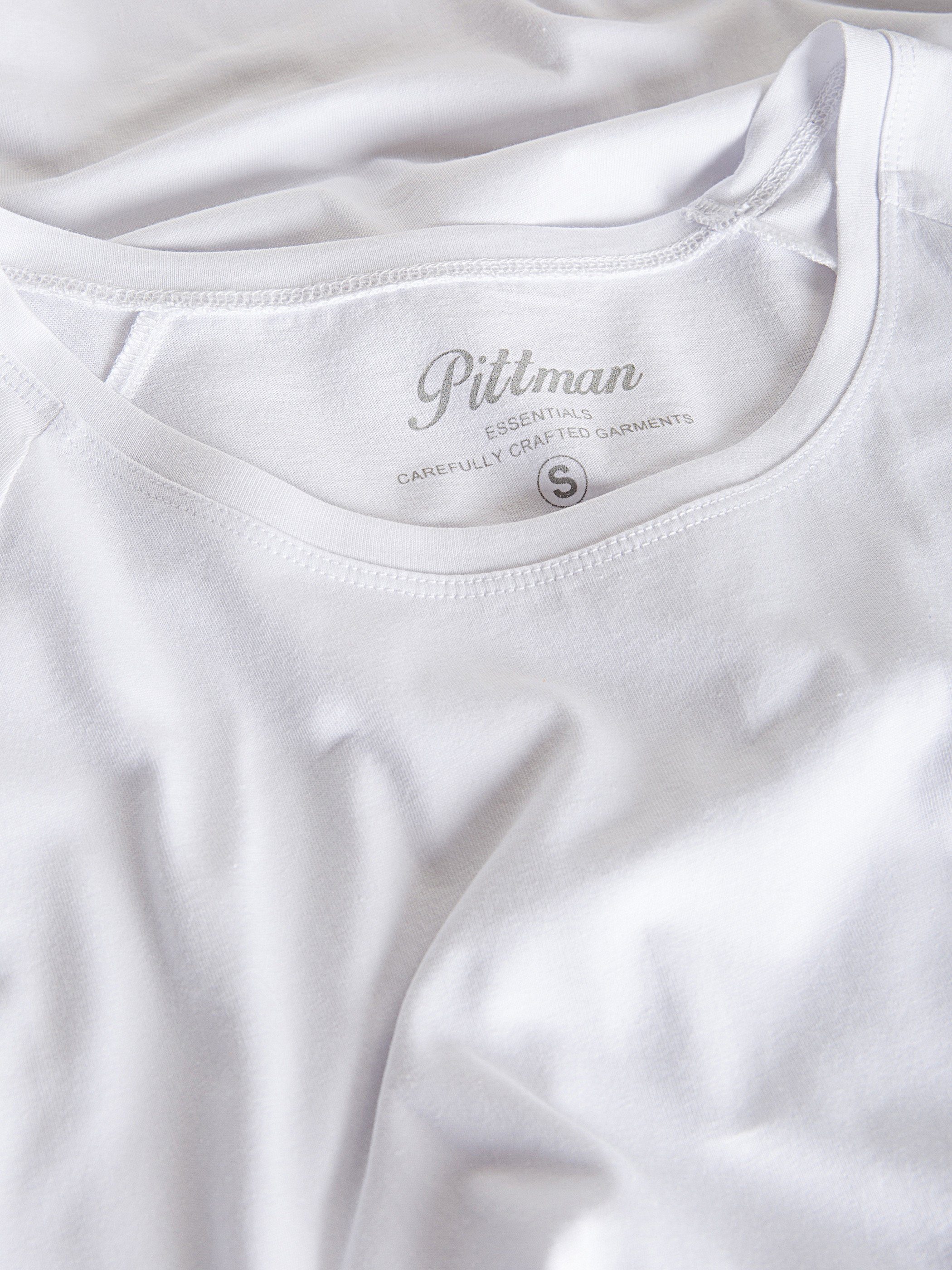 Pittman T-Shirt 3-Pack Herren T-Shirt Finn (Set, 3er-Pack) Oversize Rundhals T-Shirt