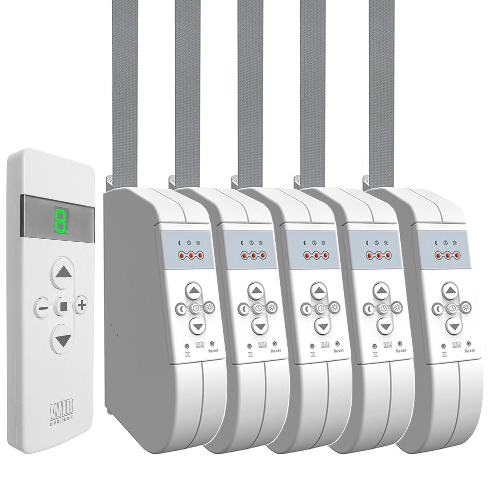 WIR elektronik Rollladengurt-Antrieb WIR SET FB-9 mit eW930-F, Gurtbreite 23,00 mm