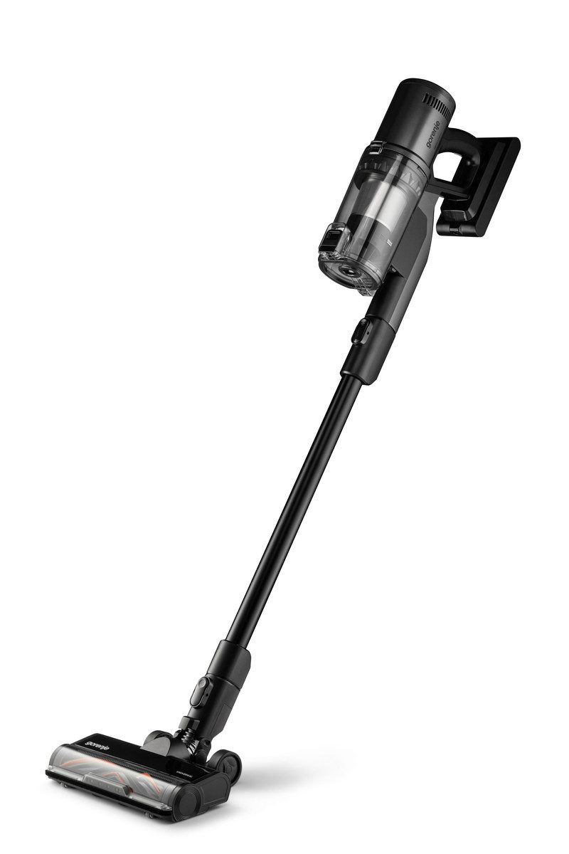 GORENJE Akku-Hand-und Stielstaubsauger NEOExpert SVC296749NEBL, 550 W, beutellos, 550Watt, 29.6 Volt, 2 x Akkus, Entleerungsstation