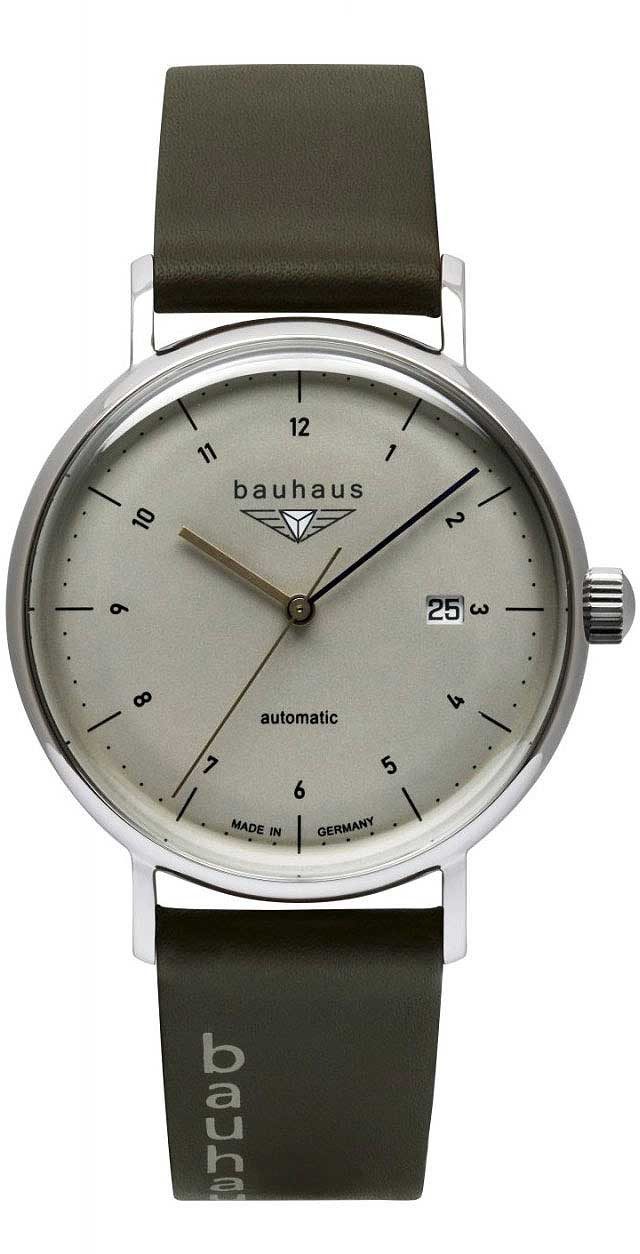 Quarzuhr Herrenuhr, schweizer Automatikwerk, Bauhaus Classic - Bauhaus 2152-1