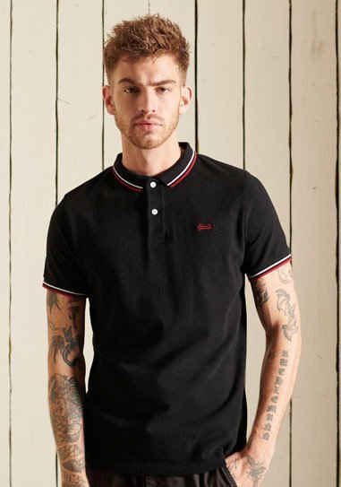 Superdry Poloshirt »TIPPED POLO«