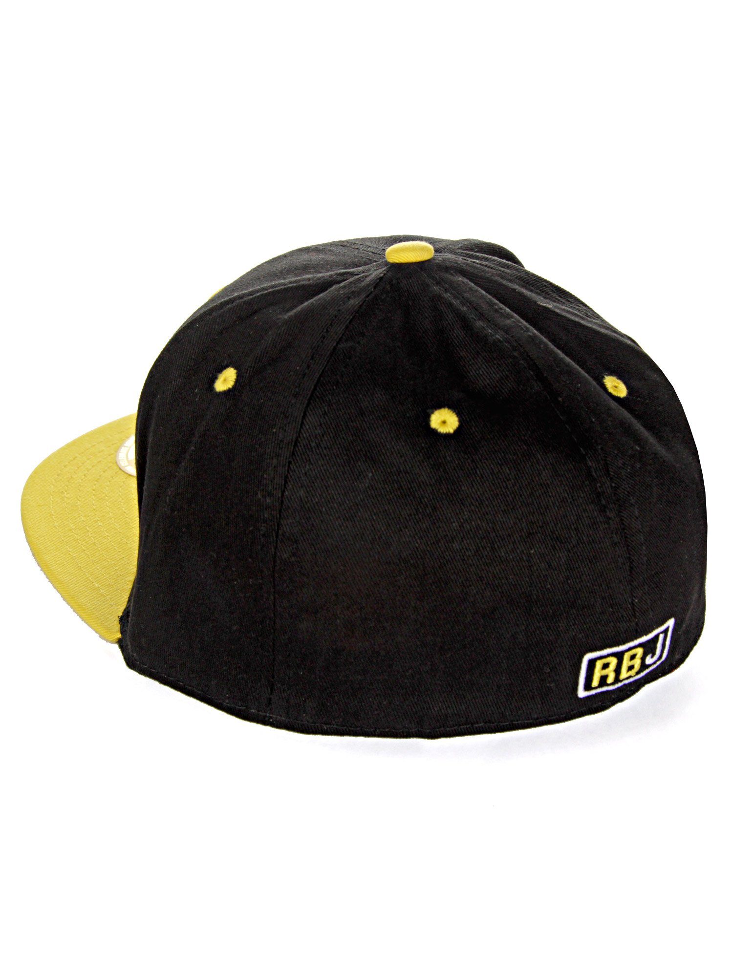 RedBridge Baseball Cap Durham Schirm mit kontrastfarbigem schwarz-gelb