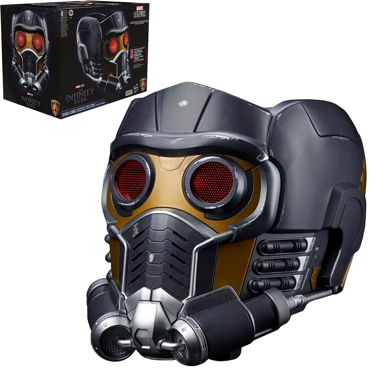 Hasbro Spielzeug-Helm Marvel Legends Guardians of the Galaxy Star-Lord Elektronischer Helm