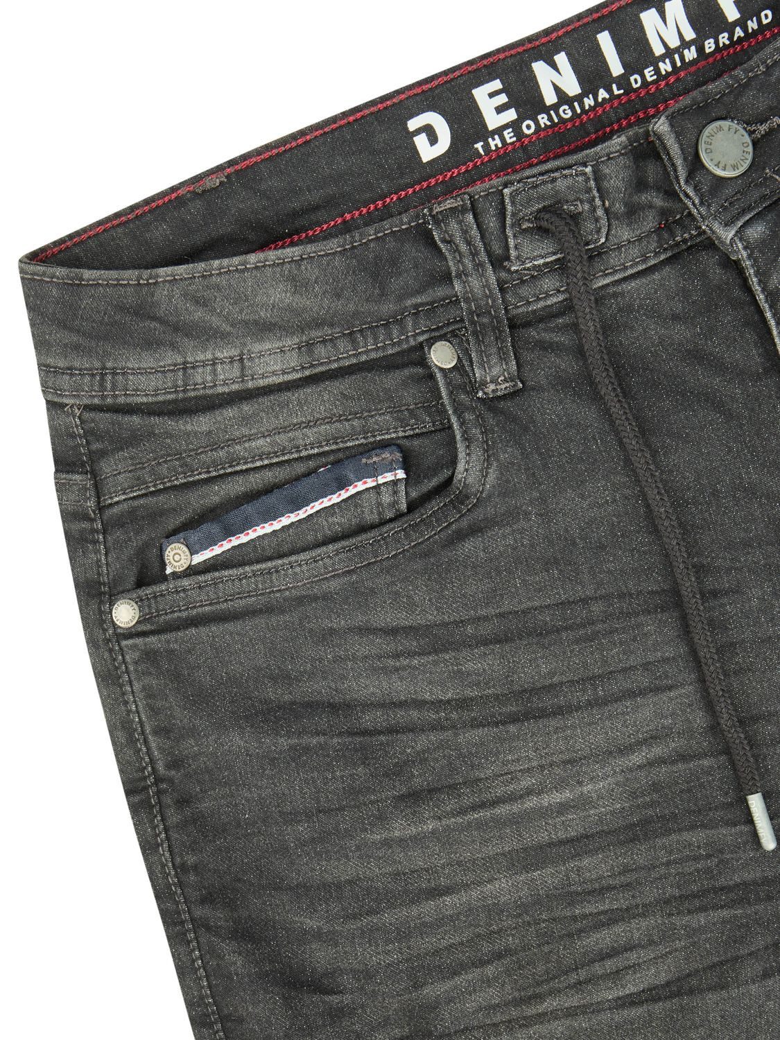 Straight-Jeans Herren Jeanshose DFAlvin Straight Fit