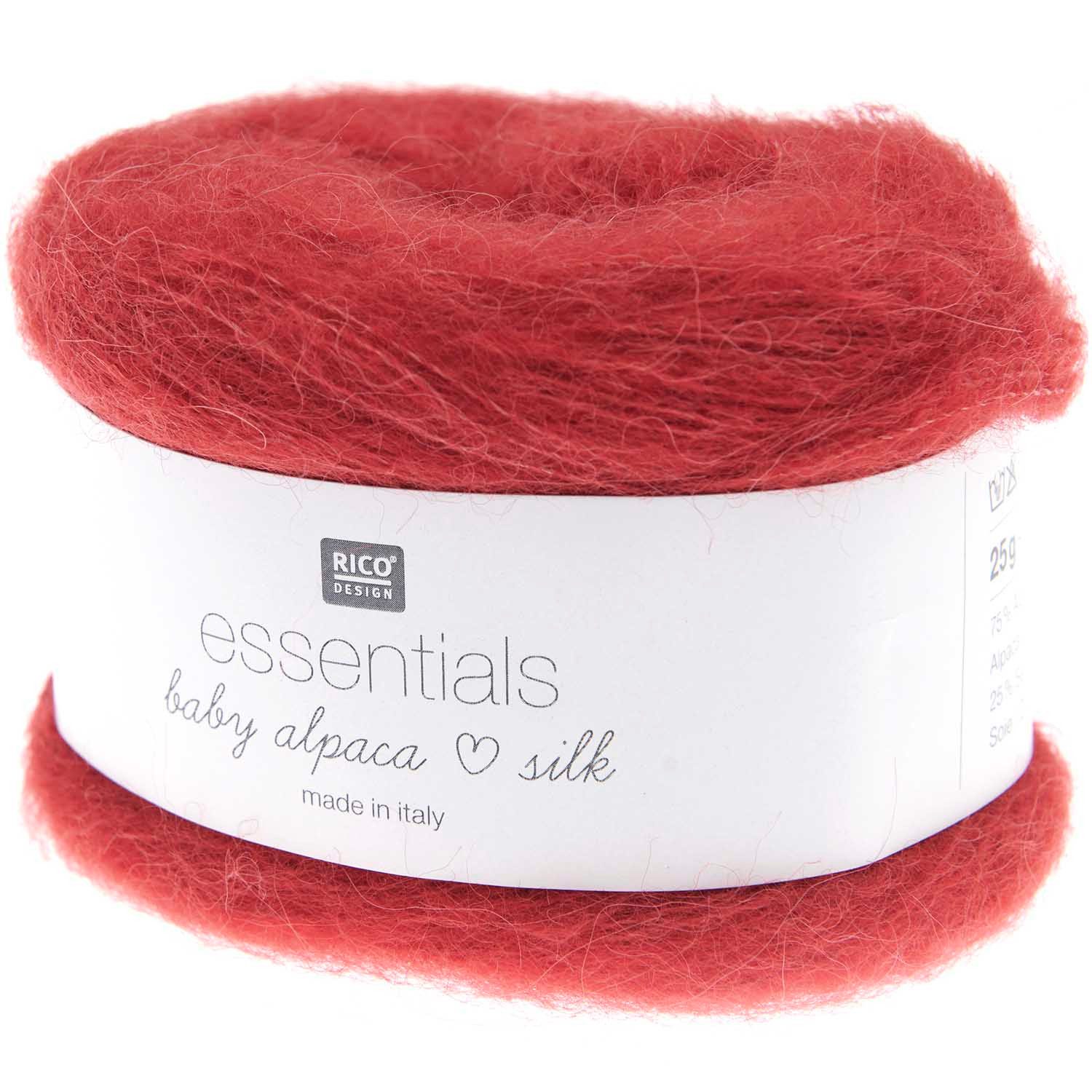 Häkelwolle Essentials Baby Alpaca Loves Silk Lacegarn aus Seide und Babyalpaka