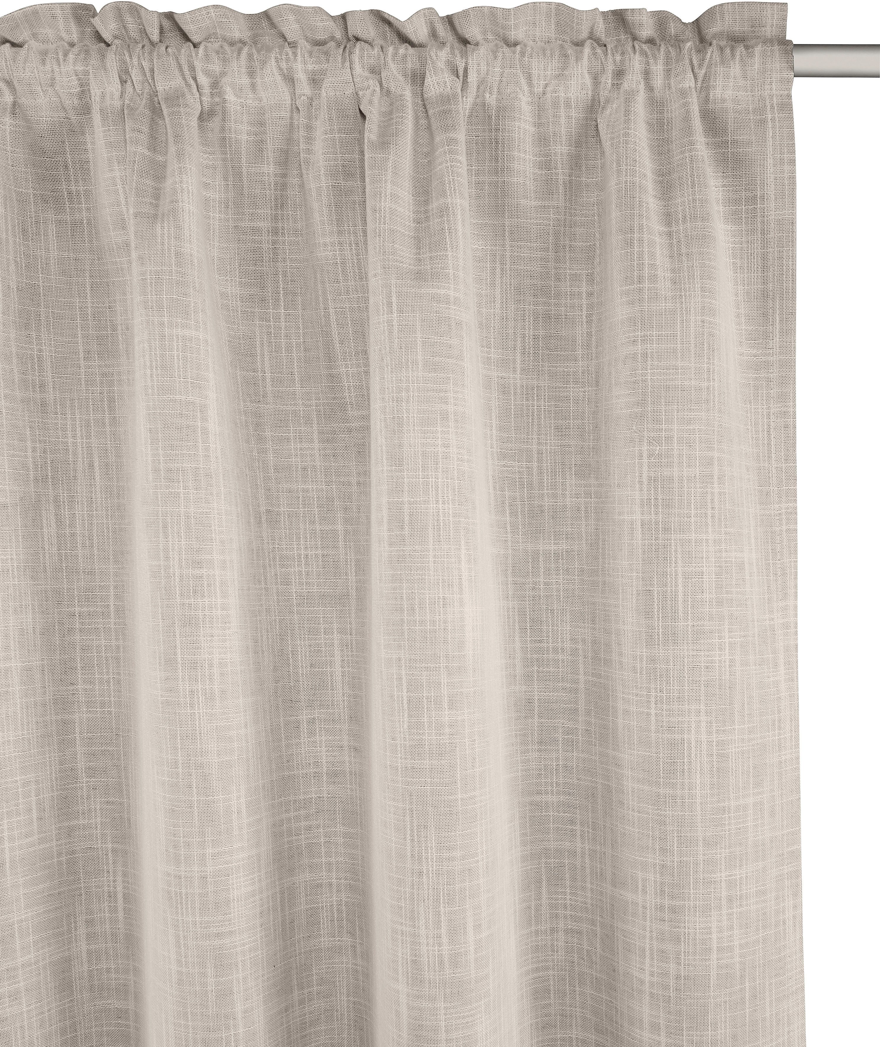 LeGer Home by Lena Gercke Verdunkelungsvorhang Marusha, 100% verdunkelnd, robuste Haptik, Thermo (1 St), Stangendurchzug, verdunkelnd, Polyester, Verdunkelnder  – Bild 4 von 5